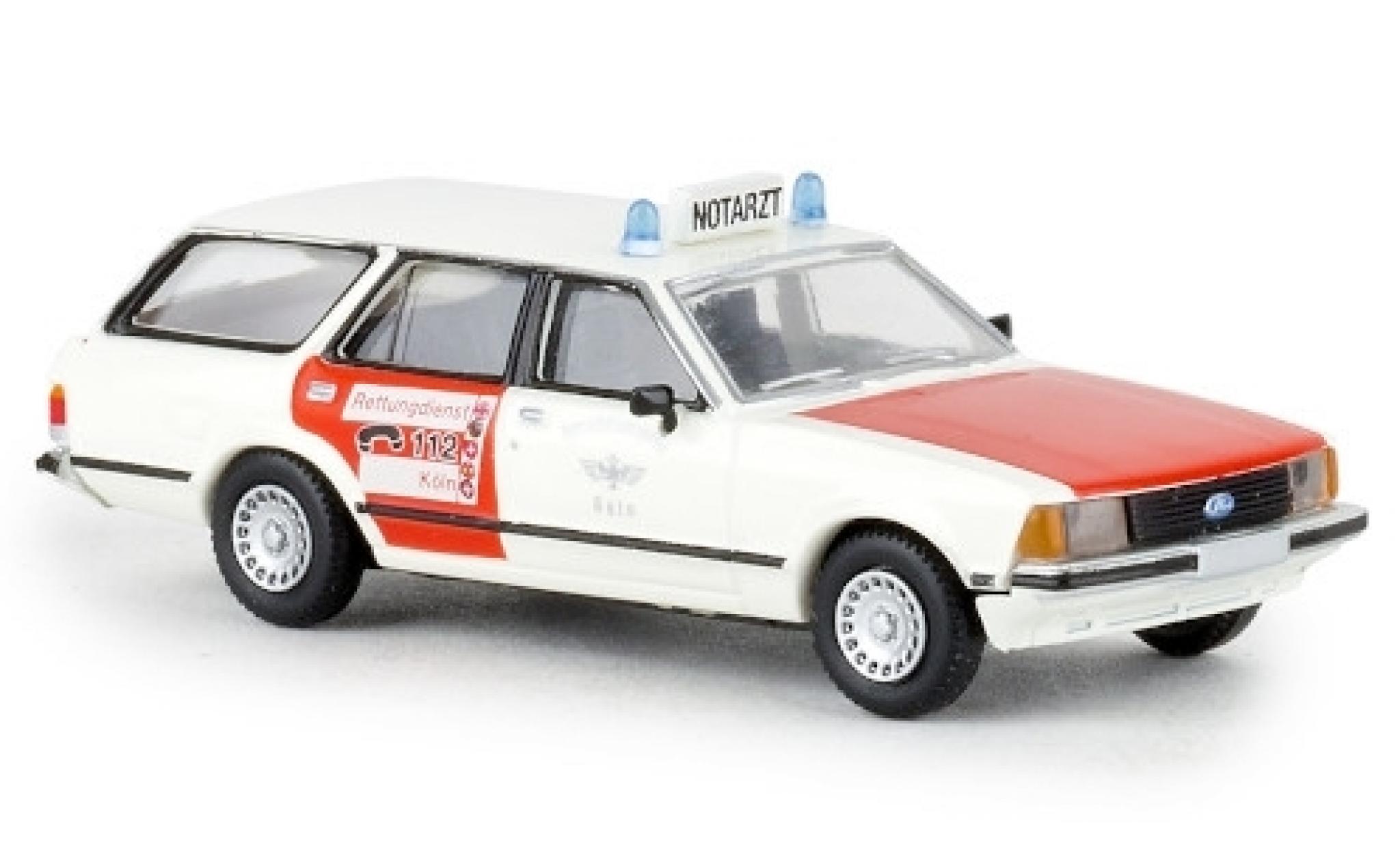 Ford Granada 1/87 Brekina II Turnier Berufsfeuerwehr K&ouml;ln 1977 modelauto