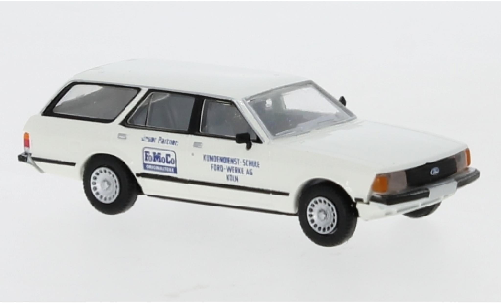 Ford Granada 1/87 Brekina II Turnier Kundendienstschule 1977 modelauto