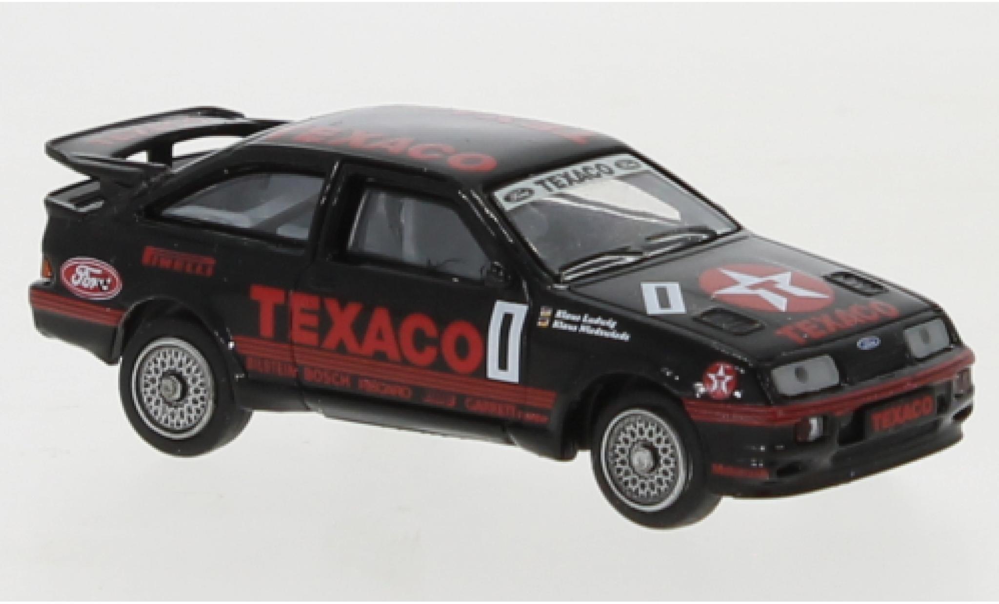 Ford Sierra 1/87 Brekina RS 500 Cosworth No.1 Texaco ETCC Silverstone 1988 K.Ludwig/K.Niedzwiedz modelauto