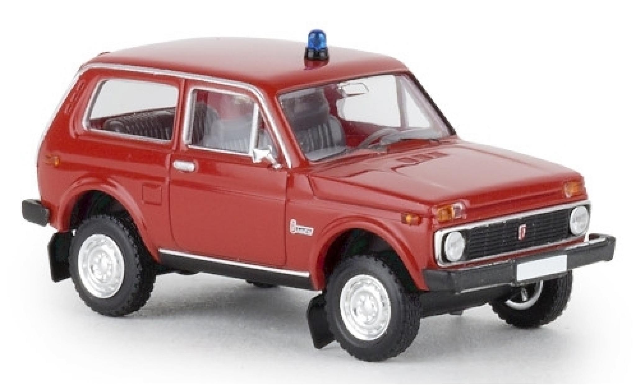 Lada Niva 1/87 Brekina Brandweer 1970 modelauto