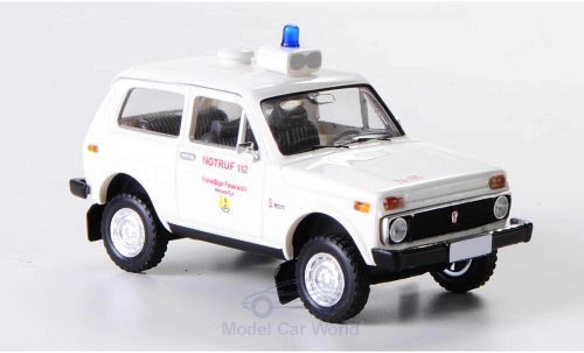 Lada Niva 1/87 Brekina Freiwillige Brandweer H&ouml;rnum Sylt modelauto