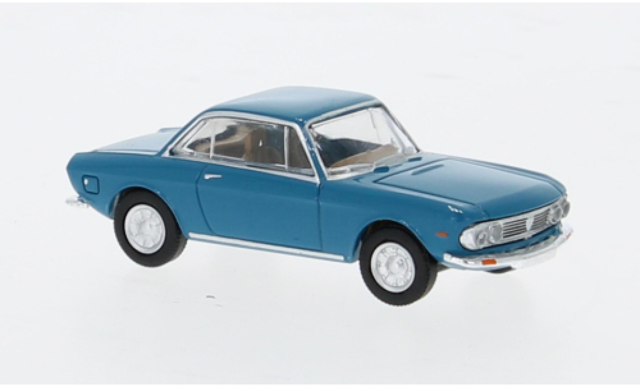 Lancia Fulvia 1/87 Brekina Coupe blauw 1970 1:87 modelauto