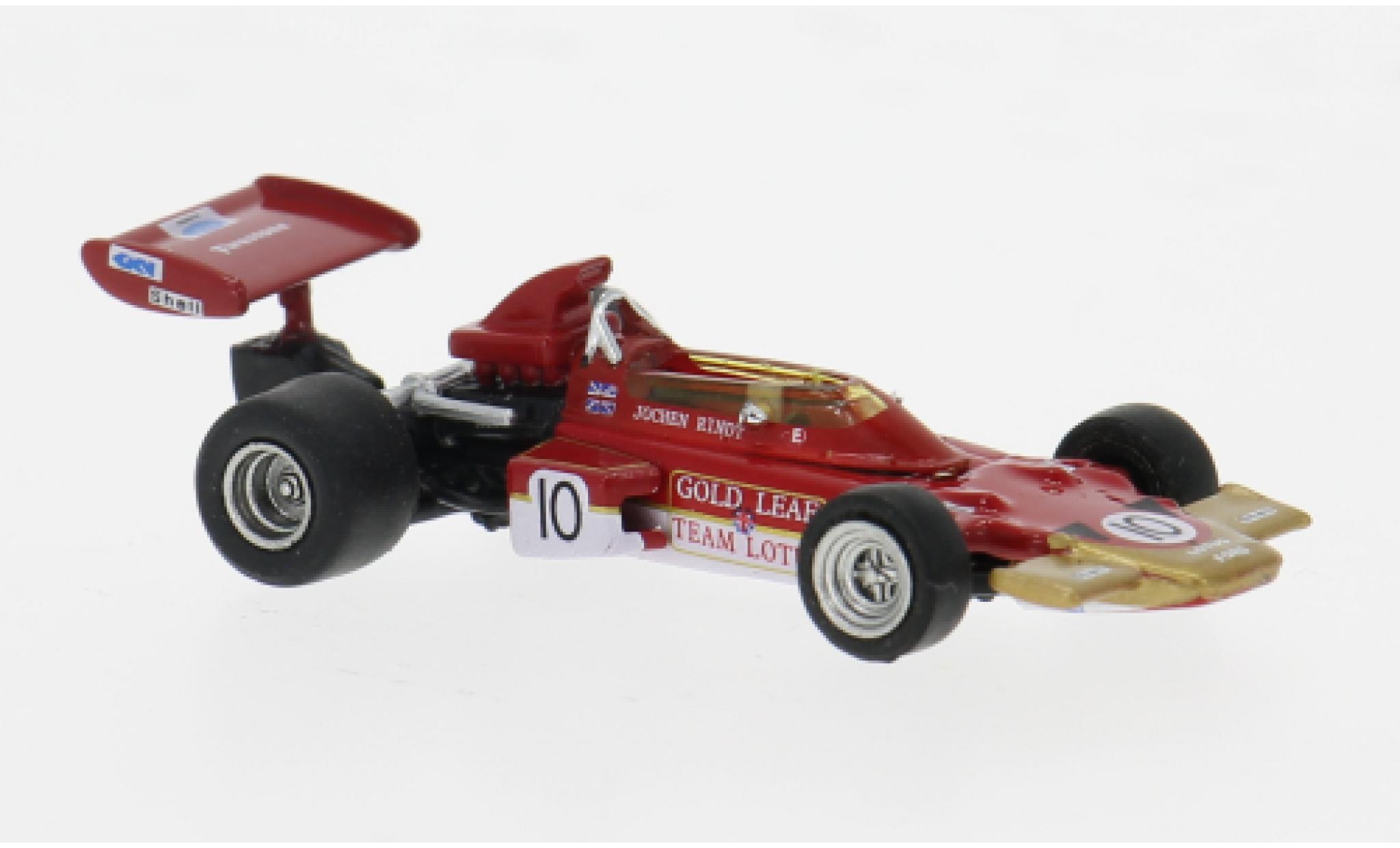 Lotus 72 1/87 Brekina D No.10 Gold Leaf Formel 1 GP Holland 1970 1:87 modelauto