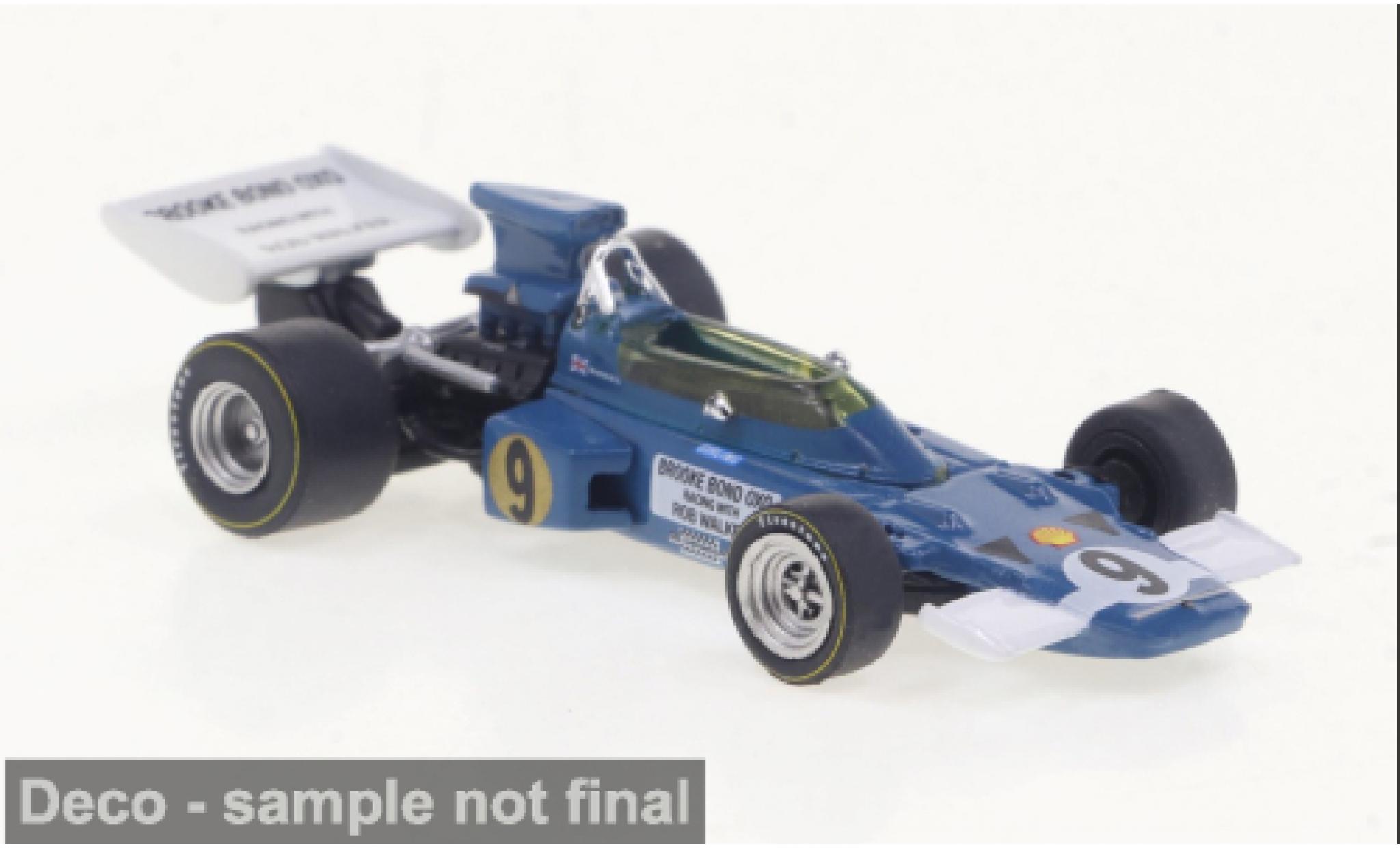 Lotus 72 1/87 Brekina D No.9 Rob Walker Formel 1 GP Kanada 1970 1:87 modelauto