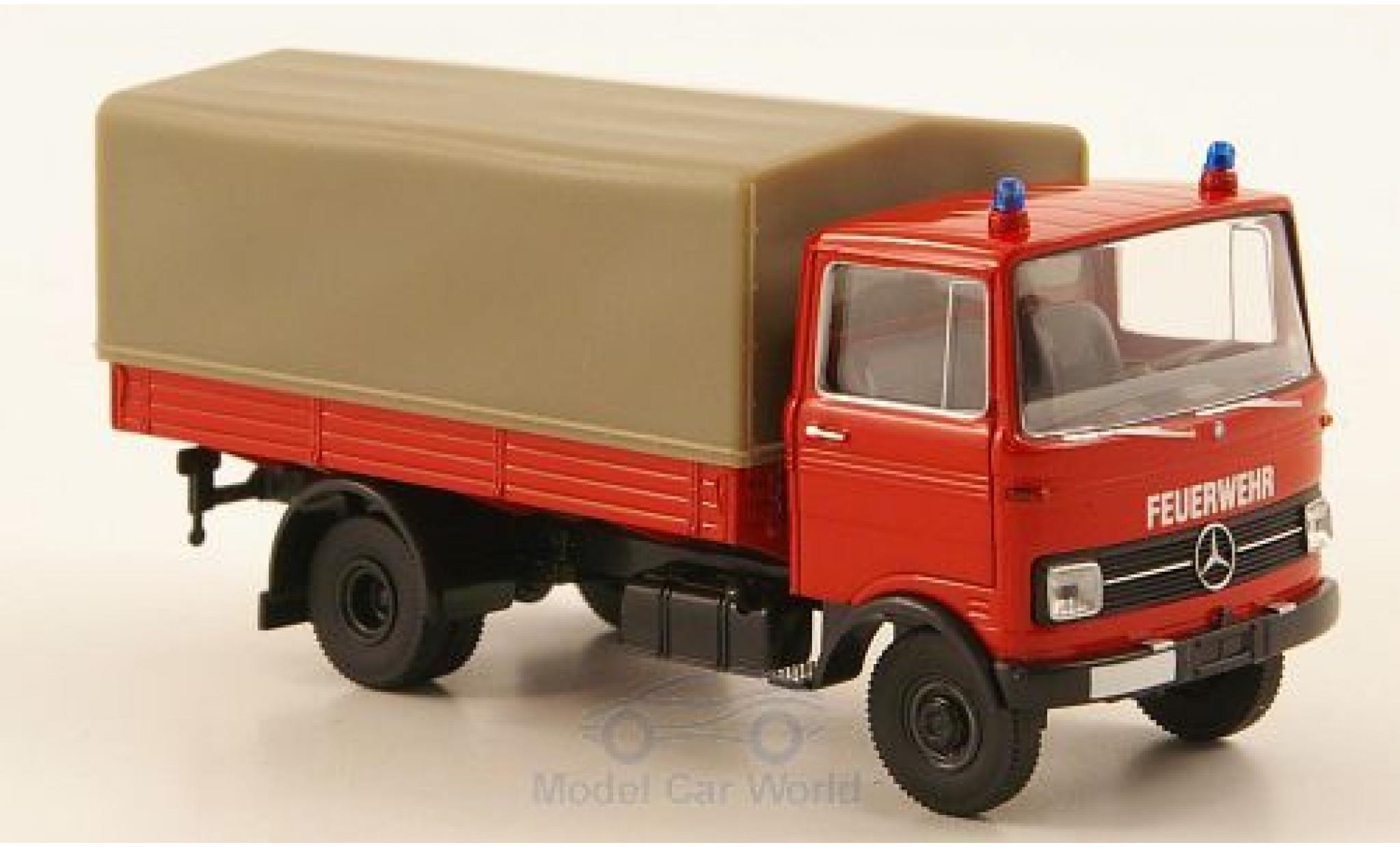 Mercedes LP 608 1/87 Brekina Brandweer PP-LKW modelauto