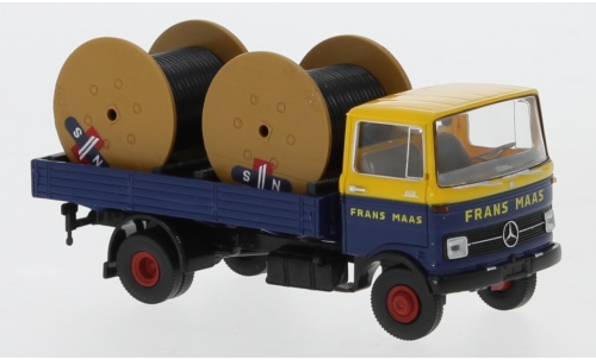 Mercedes LP 608 1/87 Brekina Frans Maas (NL) 1965 avec Kabeltrommeln modelauto