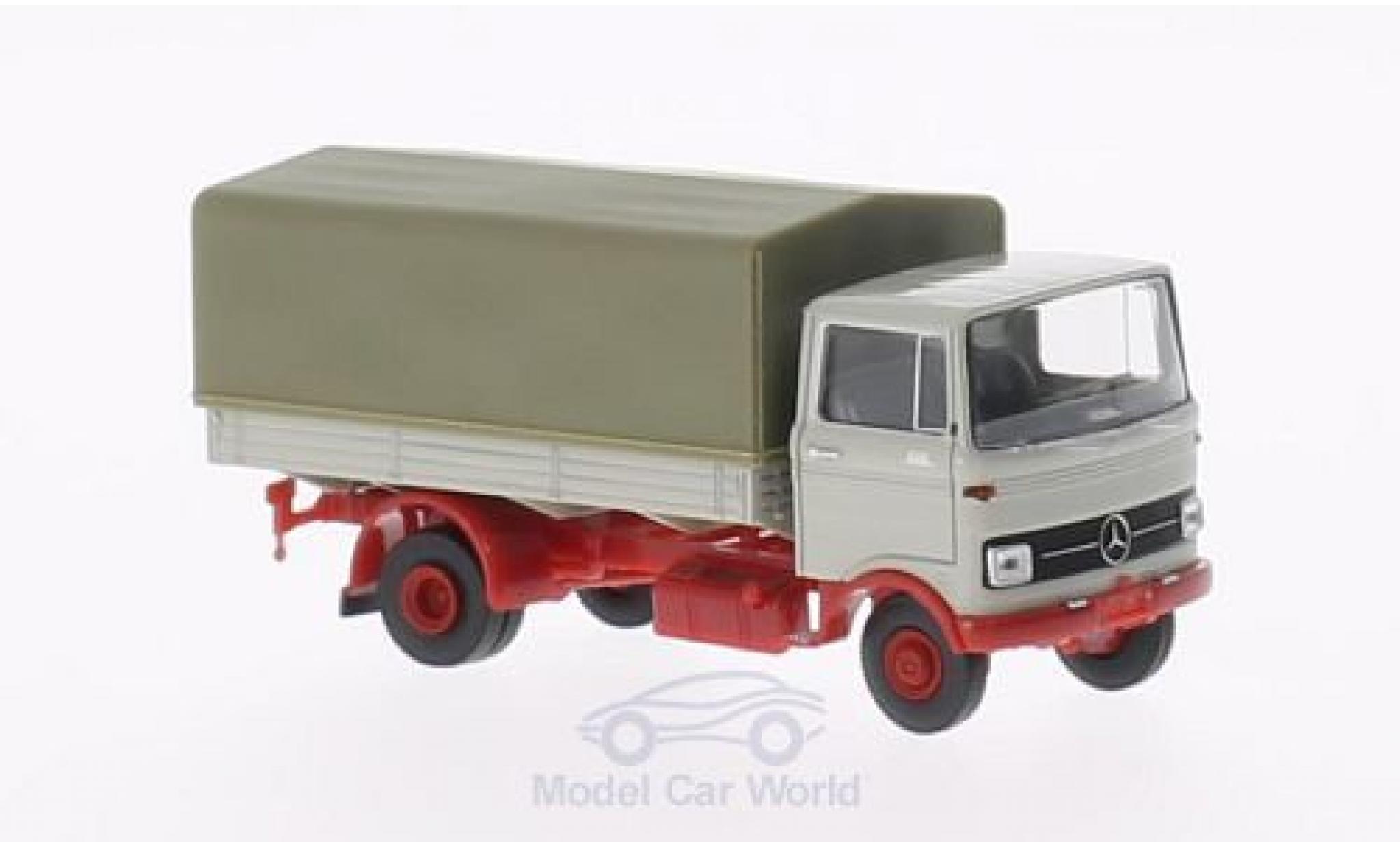 Mercedes LP 608 1/87 Brekina grijs PP modelauto