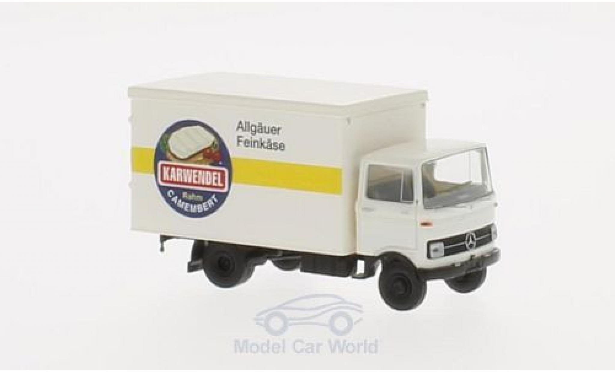 Mercedes LP 608 1/87 Brekina Koffer Karwendel modelauto