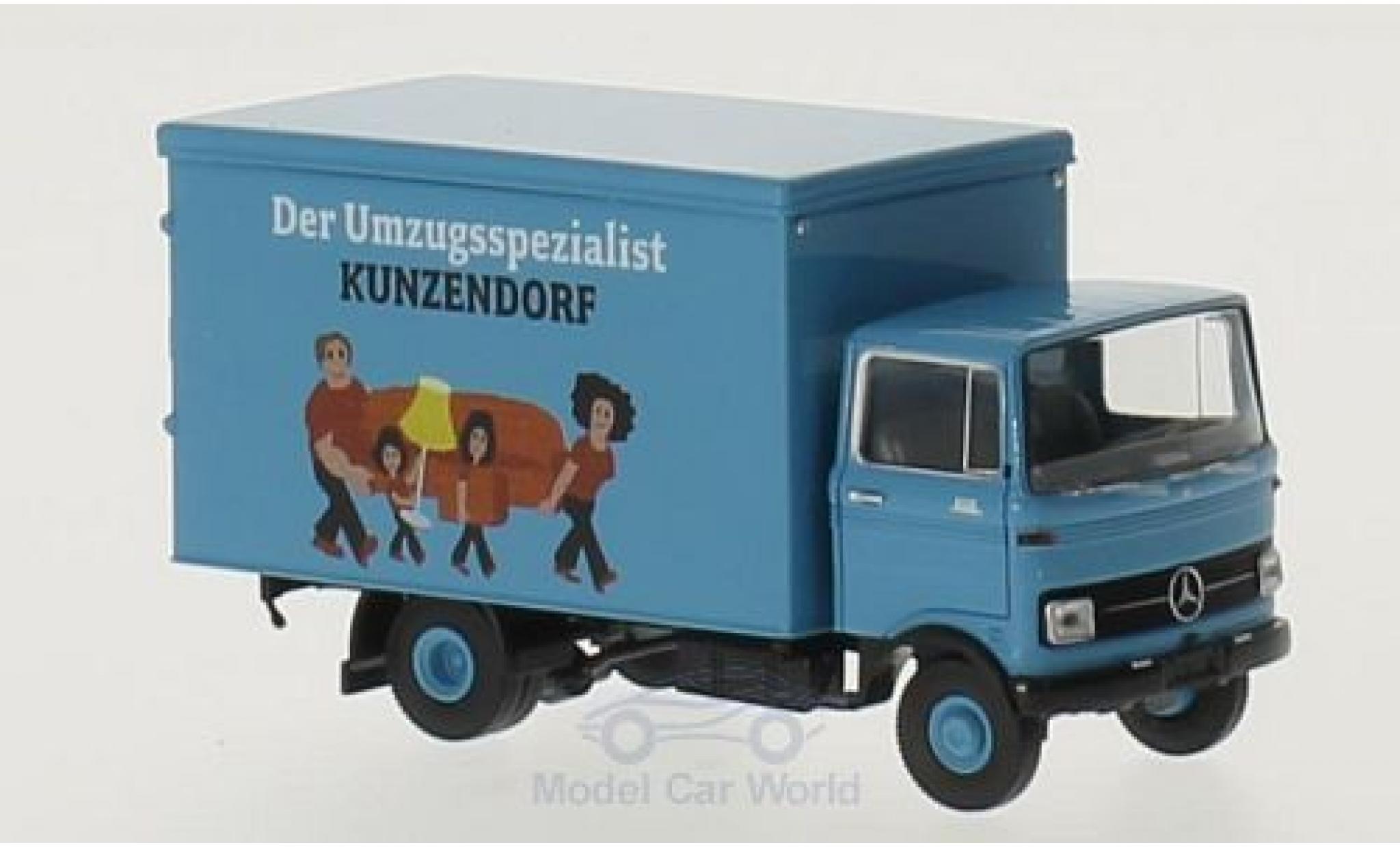 Mercedes LP 608 1/87 Brekina Koffer Kunzendorf modelauto