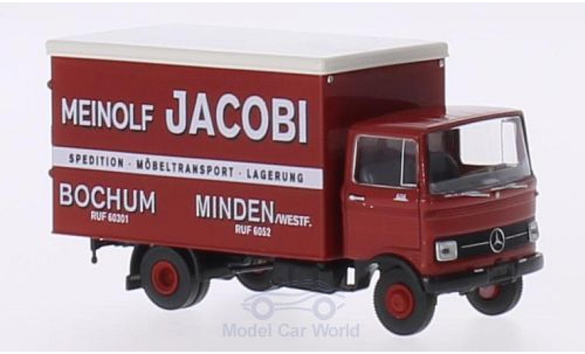 Mercedes LP 608 1/87 Brekina Koffer Meinolf Jacobi Bochum modelauto