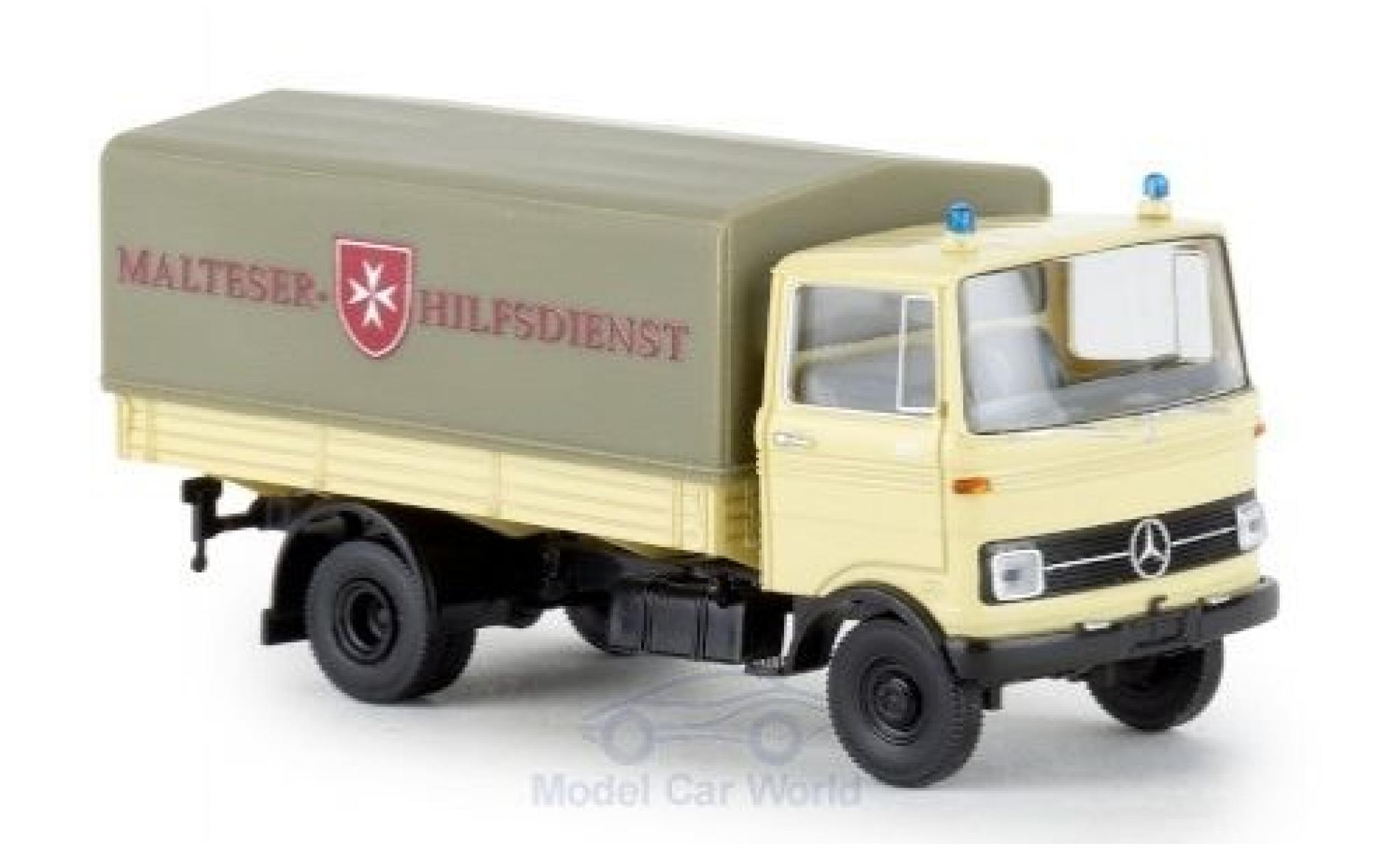 Mercedes LP 608 1/87 Brekina PP Malteser Hilfsdienst 1965 modelauto