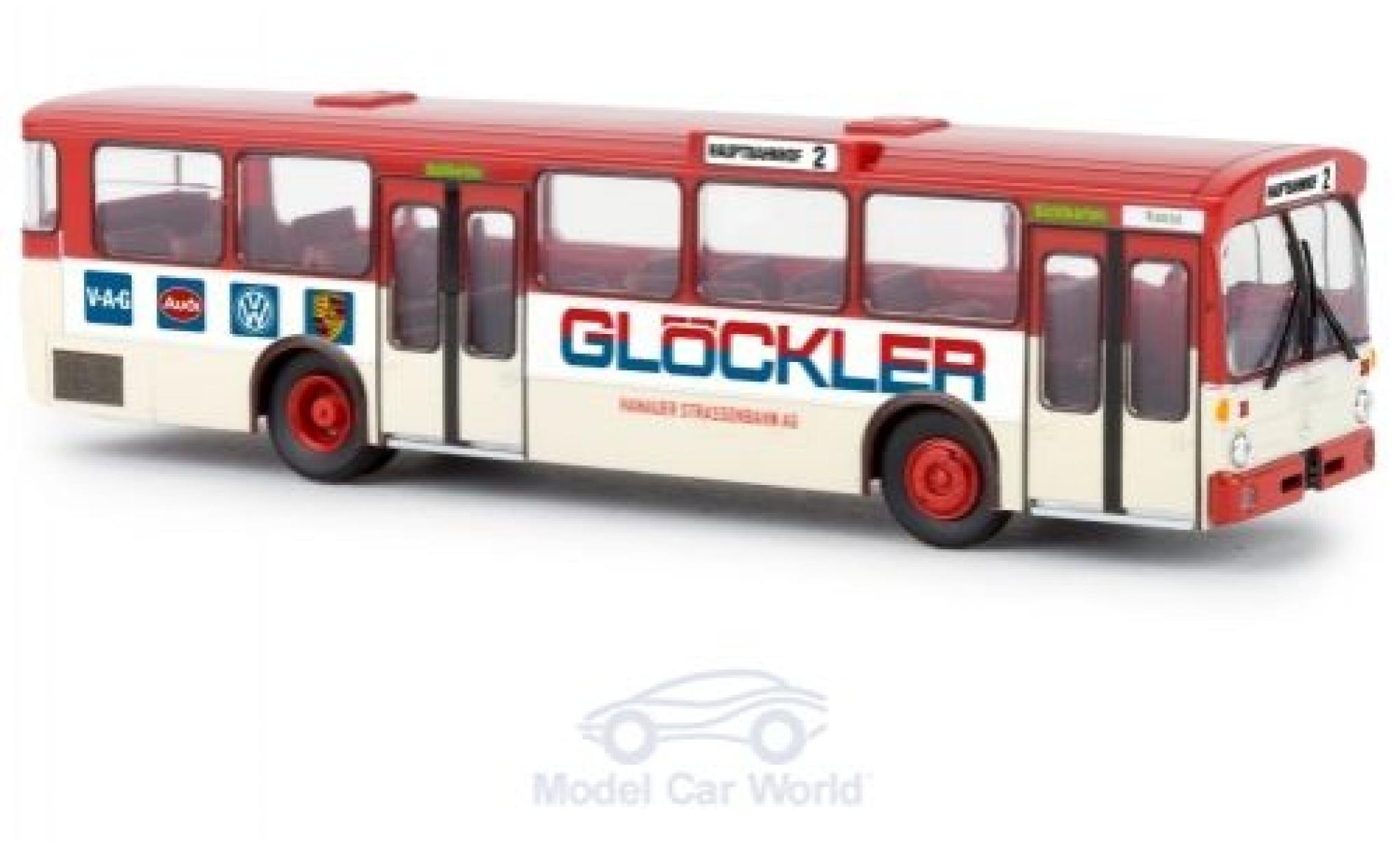 Mercedes Classe GLA 1/87 Brekina O 305 Stadtbus Hanau - Gl&ouml;ckler 1972 modelauto