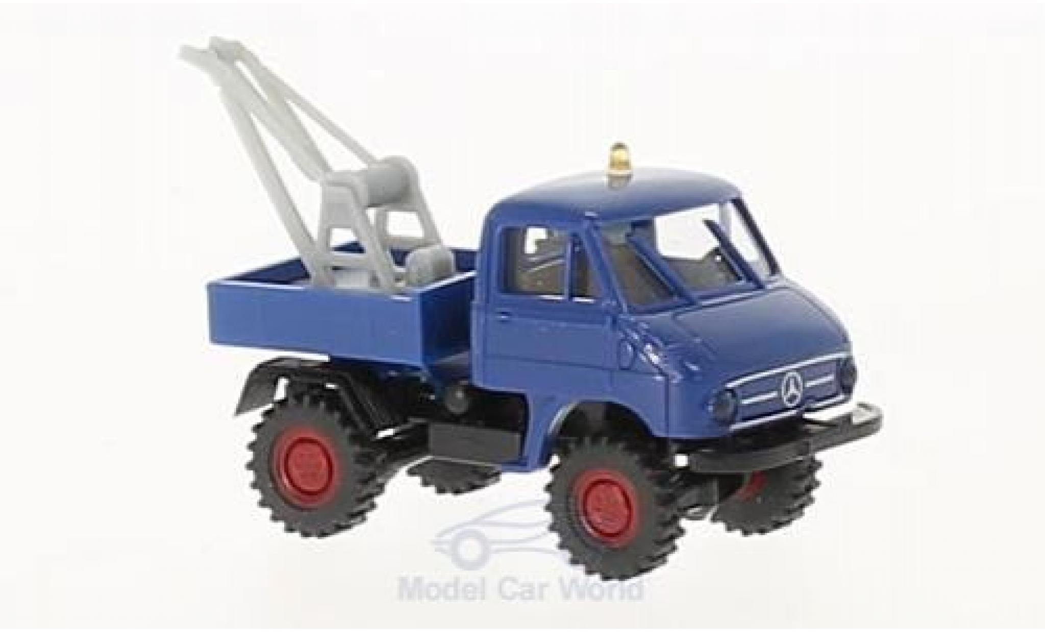 Mercedes Unimog 1/87 Brekina 411 Abschleppwagen modelauto