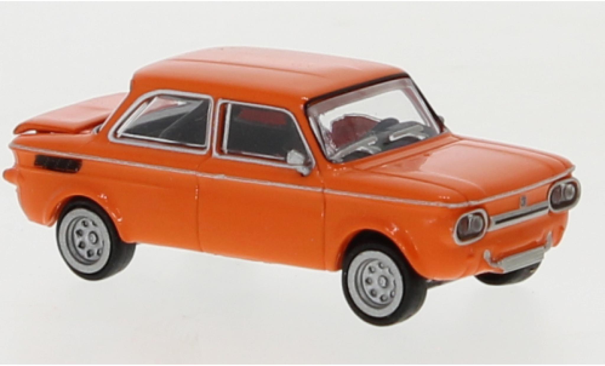 NSU TTS 1/87 Brekina oranje 1966 modelauto