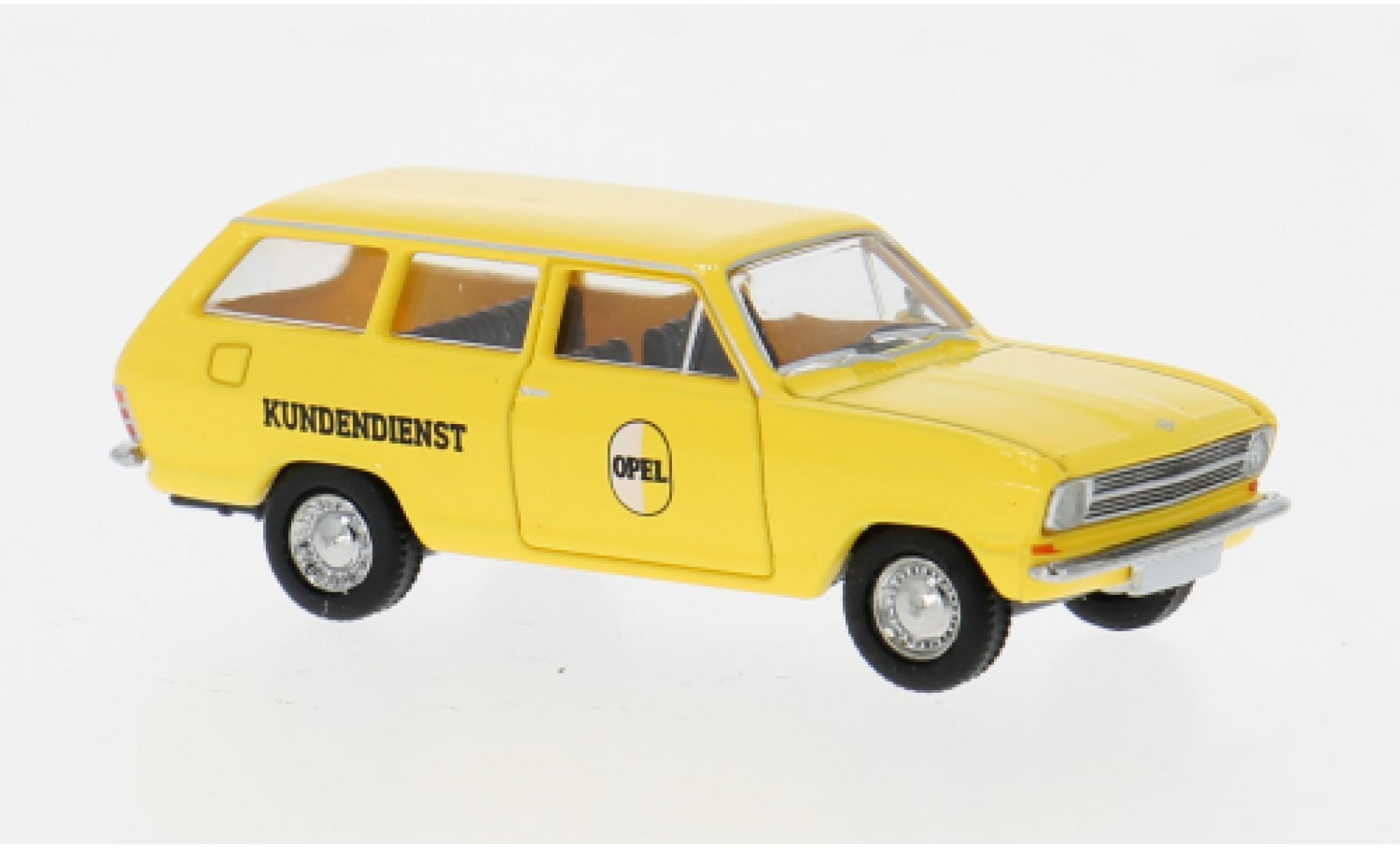 Opel Kadett 1/87 Brekina B Caravan Kundendienst 1965 1:87 modelauto