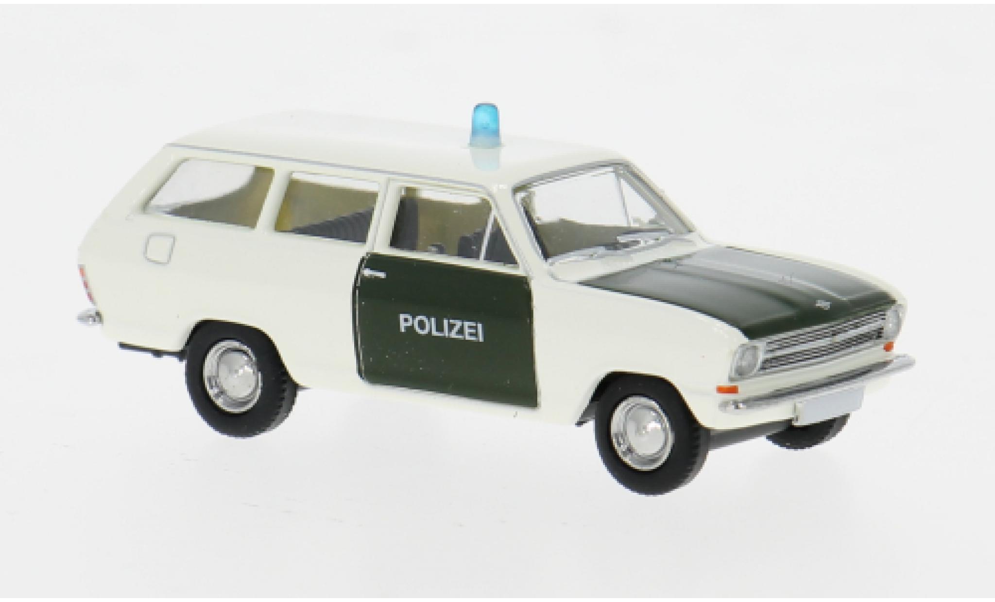 Opel Kadett 1/87 Brekina B Caravan Politie 1965 1:87 modelauto