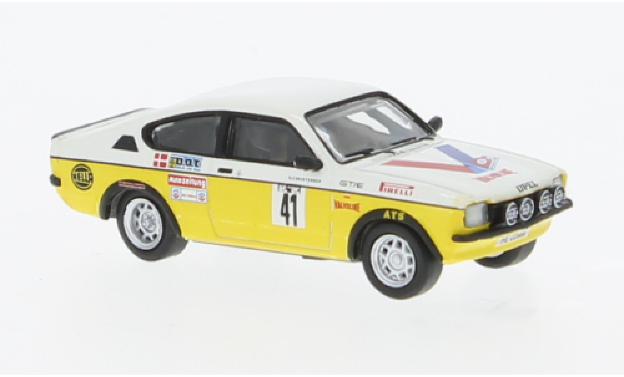 Opel Kadett 1/87 Brekina C GT/E No.41 Hunsr&uuml;ck Rallye 1979 1:87 modelauto