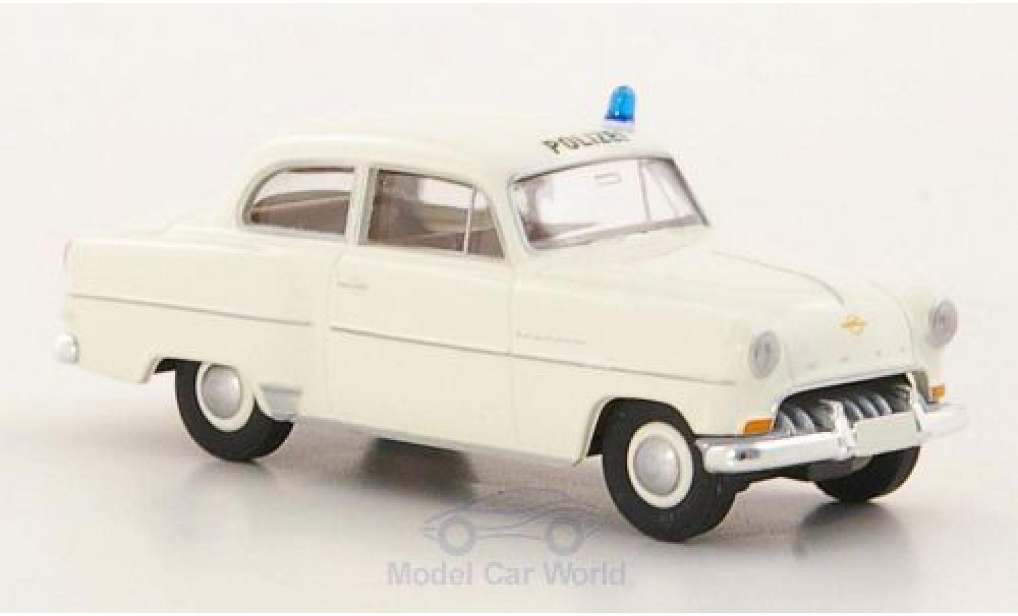 Opel Olympia 1/87 Brekina Rekord Politie modelauto