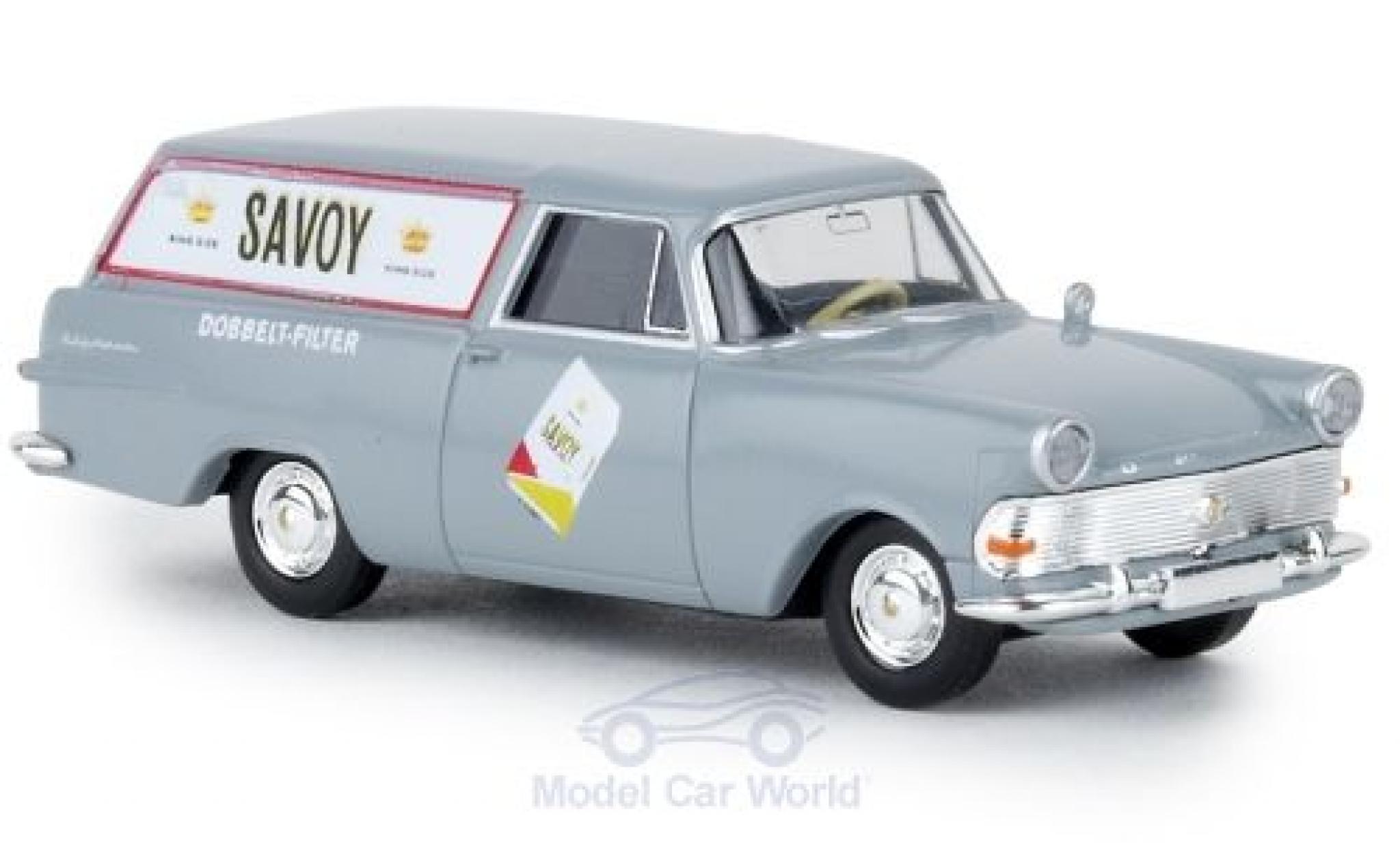 Opel Rekord 1/87 Brekina P2 Kasten Savoy TD modelauto