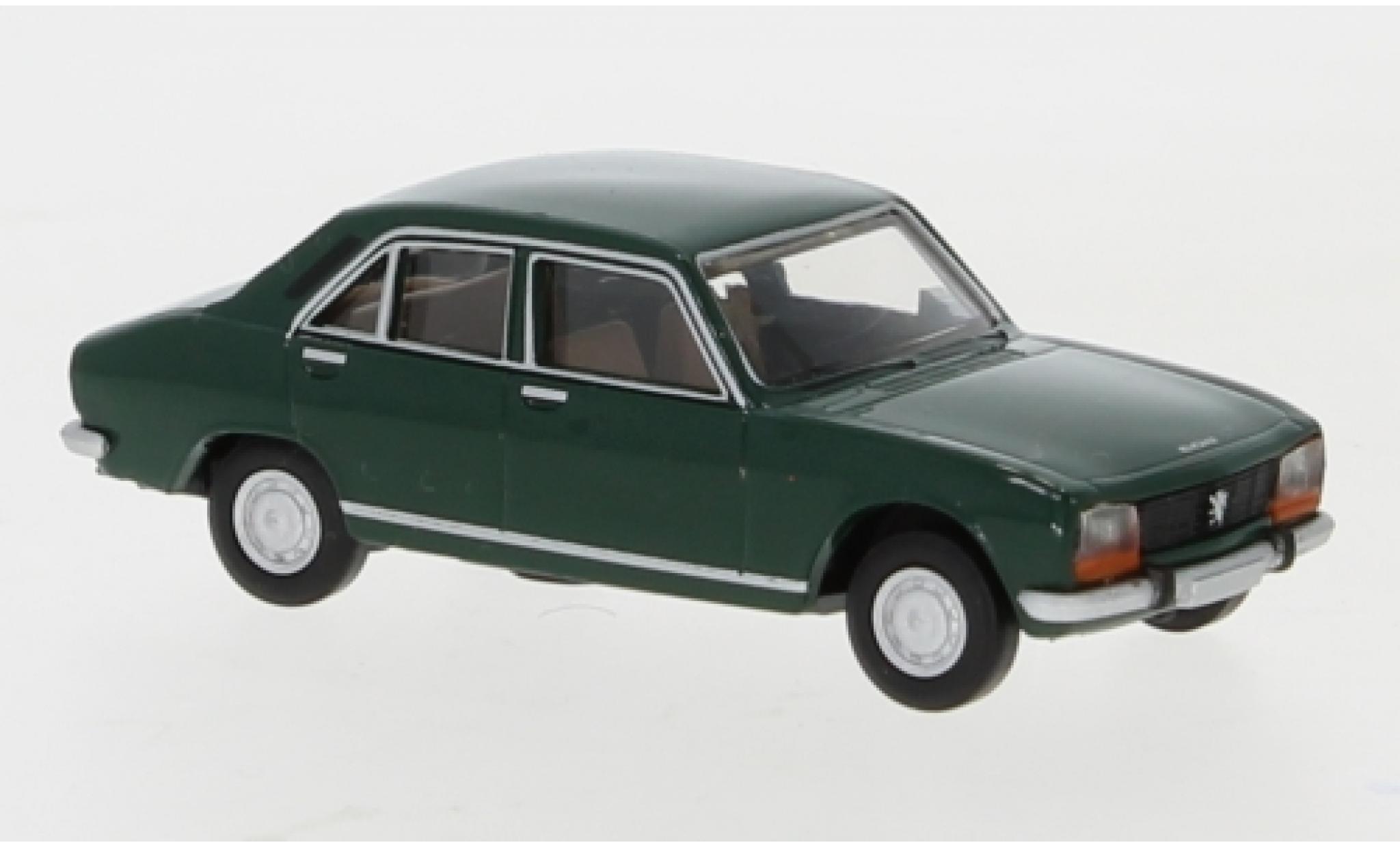 Peugeot 504 1/87 Brekina groen 1961 modelauto