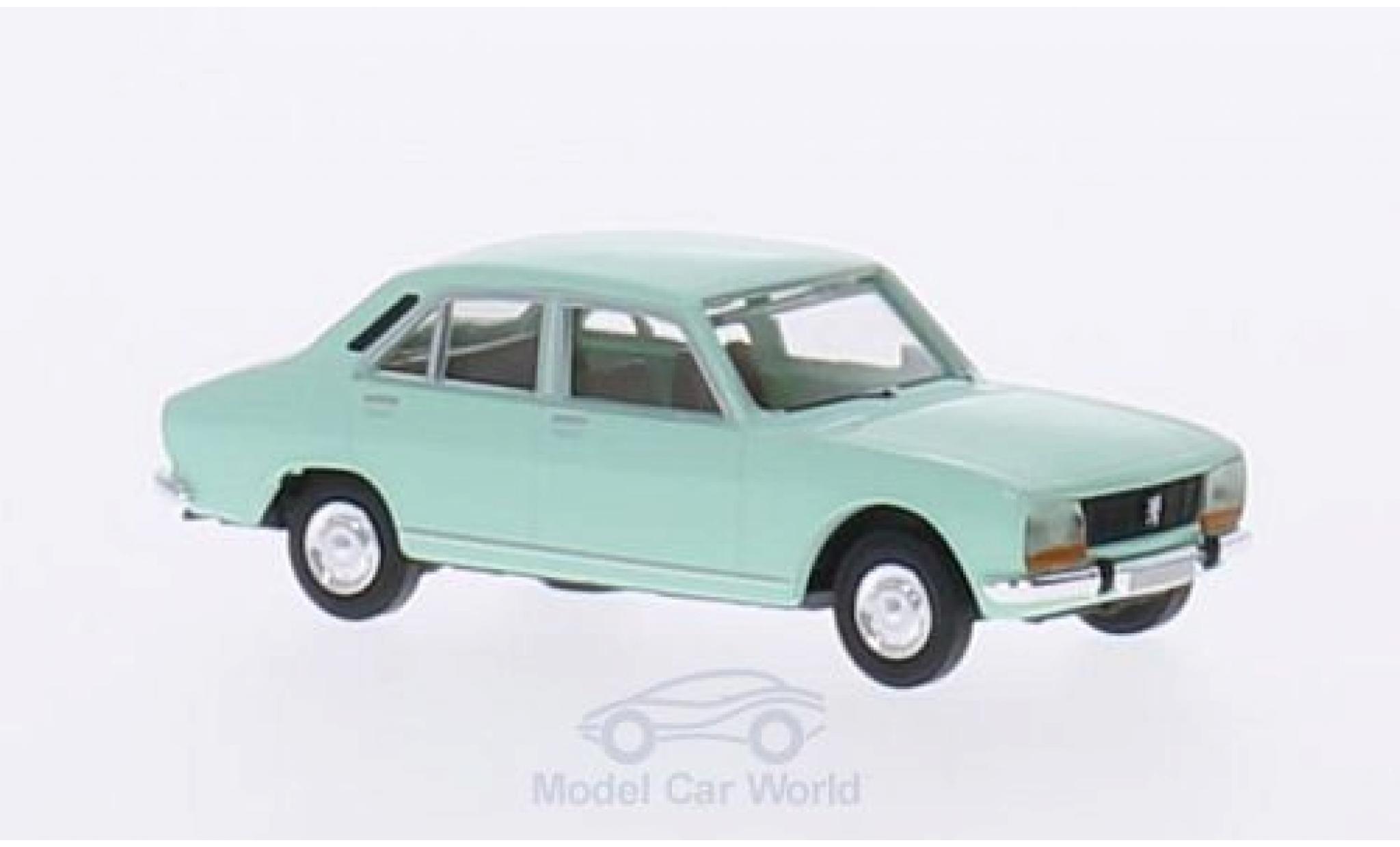 Peugeot 504 1/87 Brekina groen modelauto