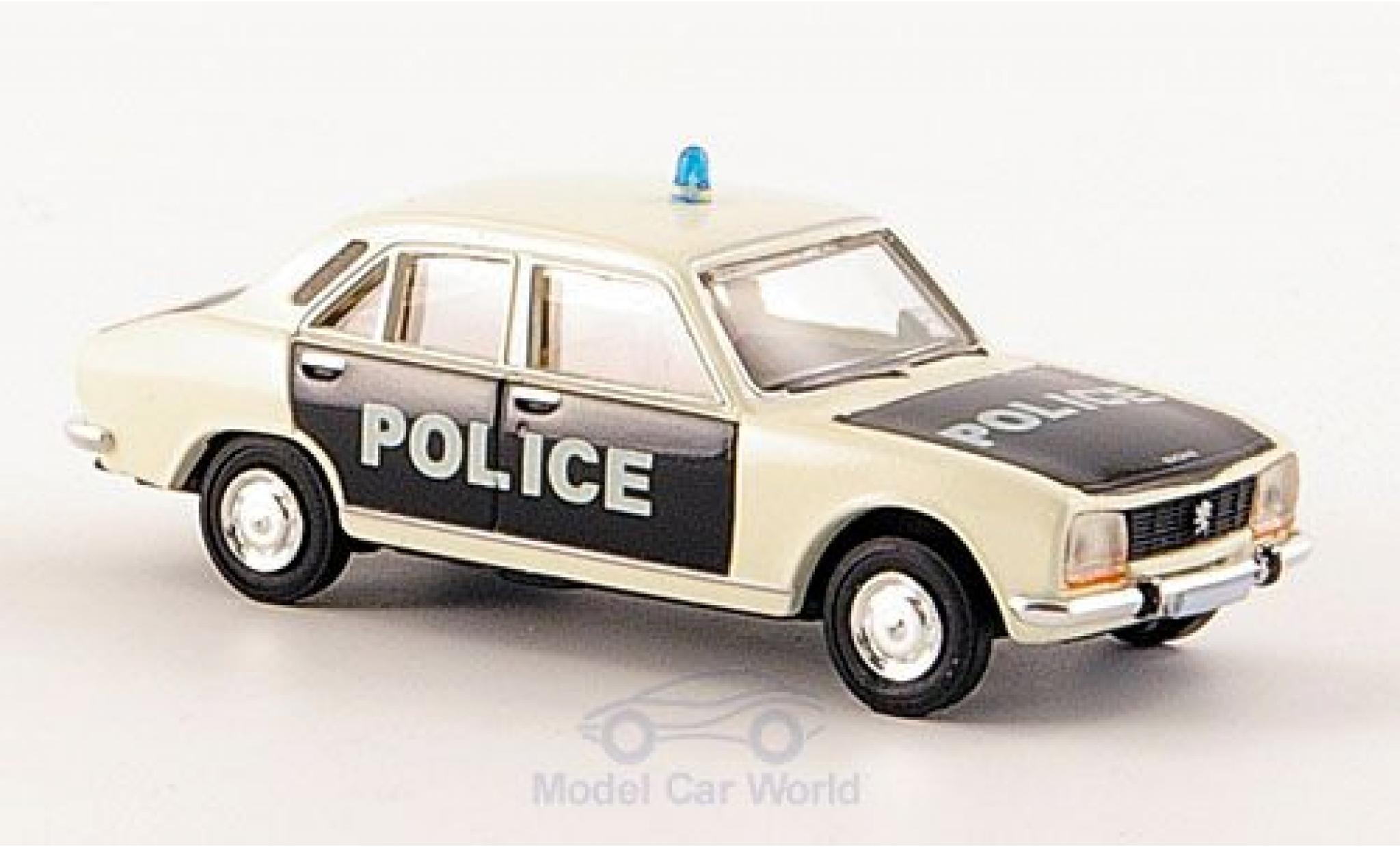 Peugeot 504 1/87 Brekina Sedan Politie Politie (F) modelauto