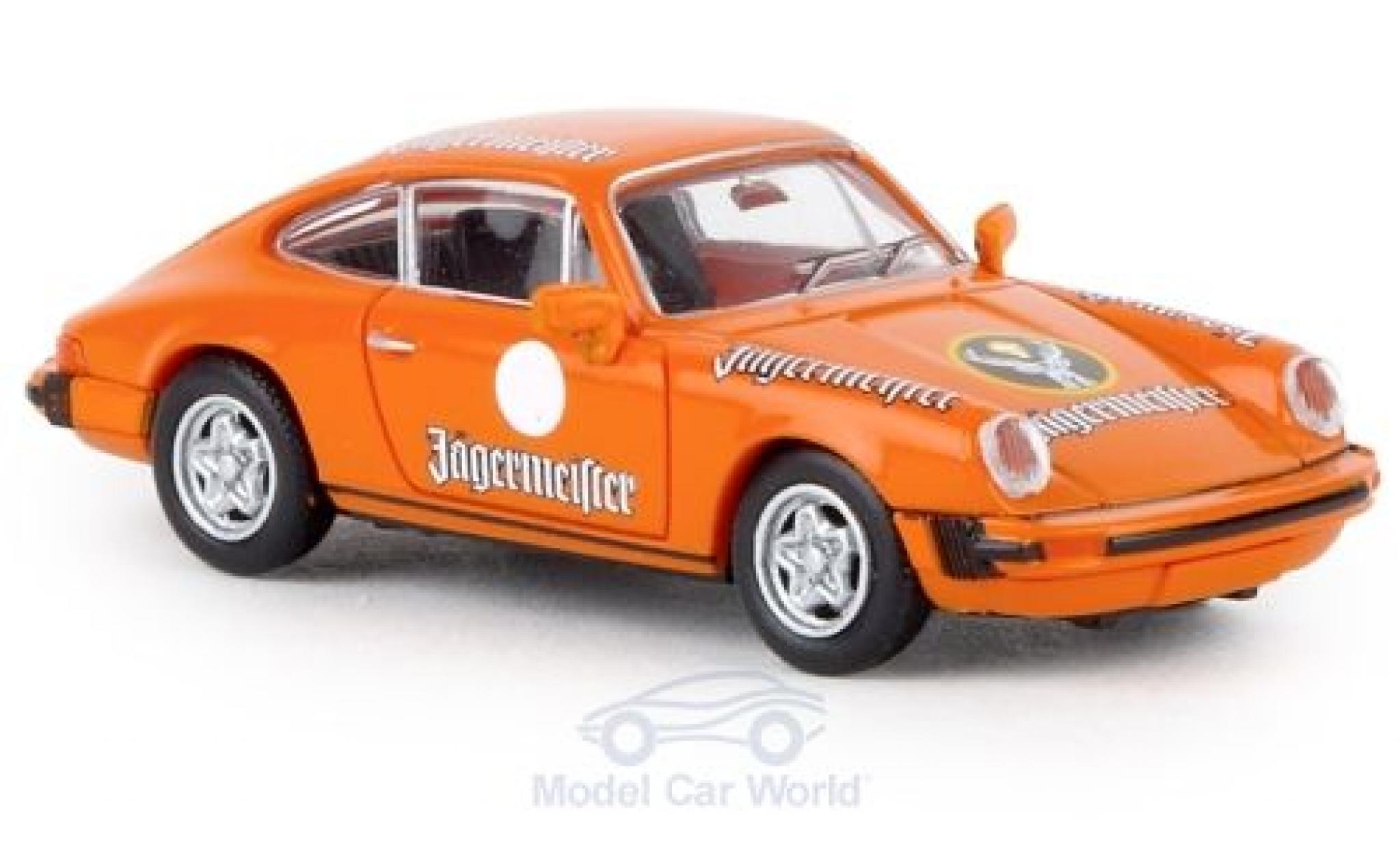 Porsche 930 1/87 Brekina 911 G J&auml;germeister 1976 TD modelauto