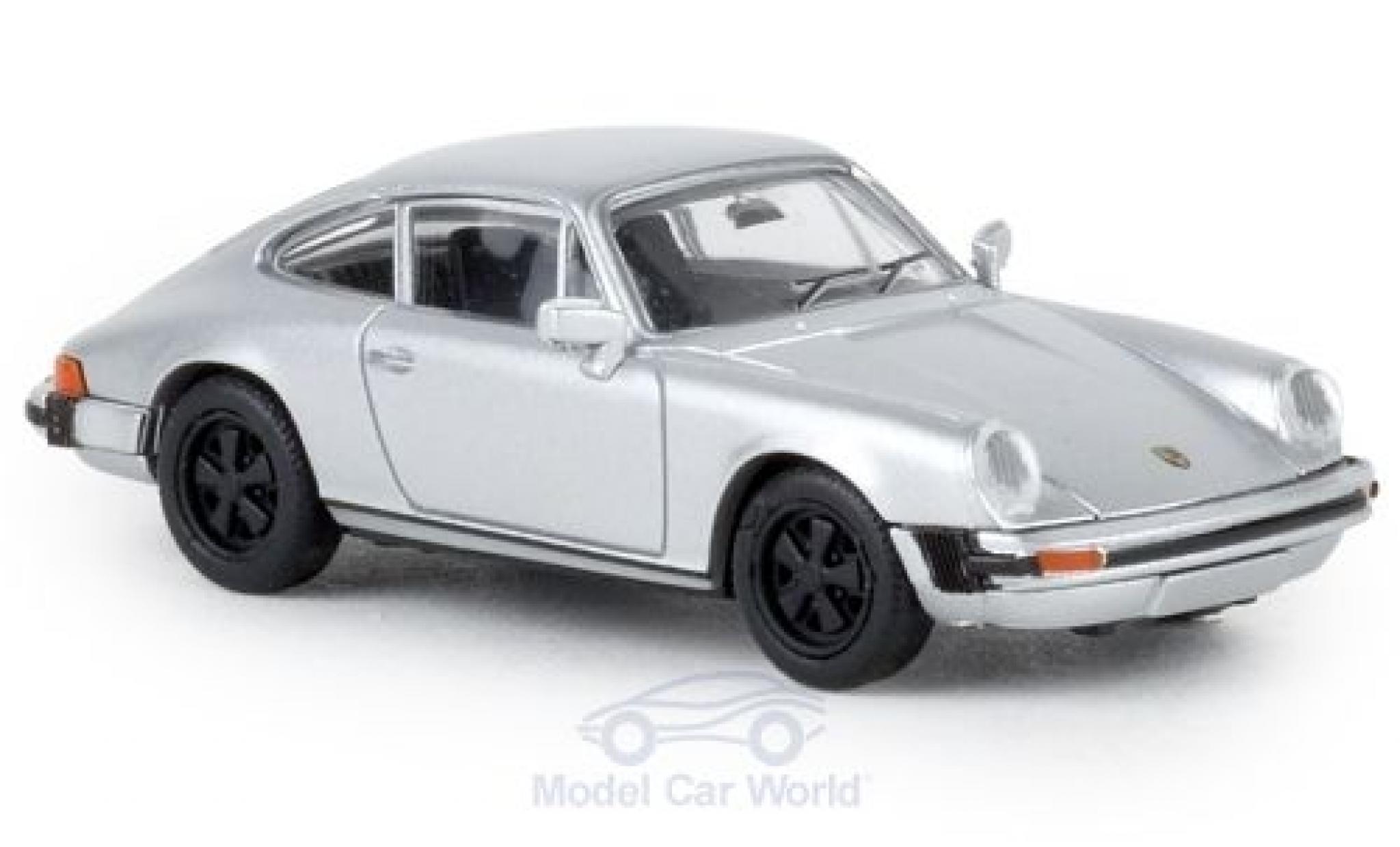Porsche 930 1/87 Brekina 911 G grijs 1976 TD modelauto