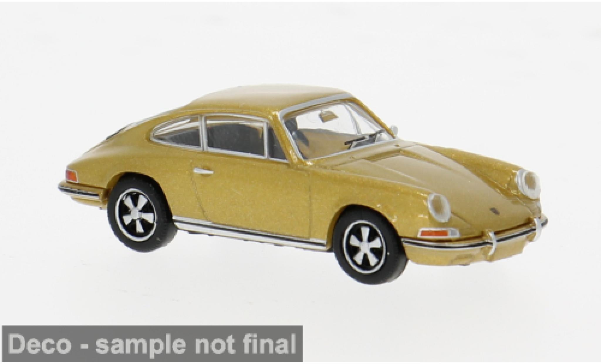 Porsche 911 1/87 Brekina gold 1964 1:87 modelauto