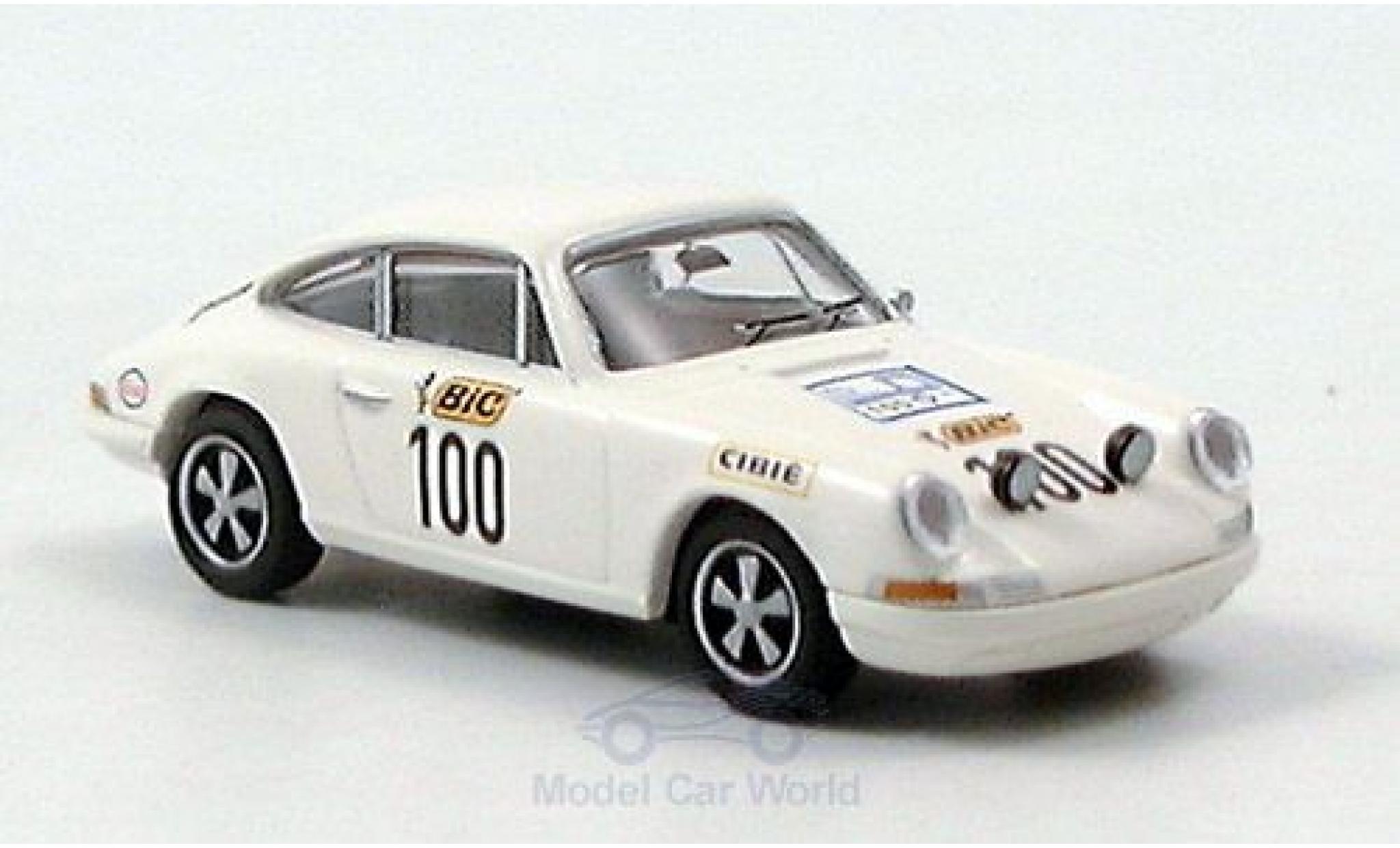 Porsche 911 1/87 Brekina No.100 Tour de France 1971 modelauto