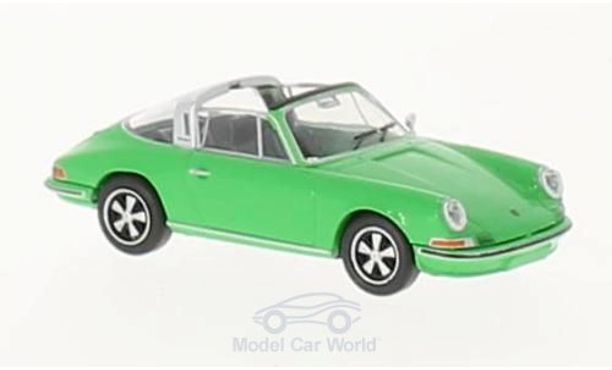 Porsche 911 Targa 1/87 Brekina Targa groen modelauto