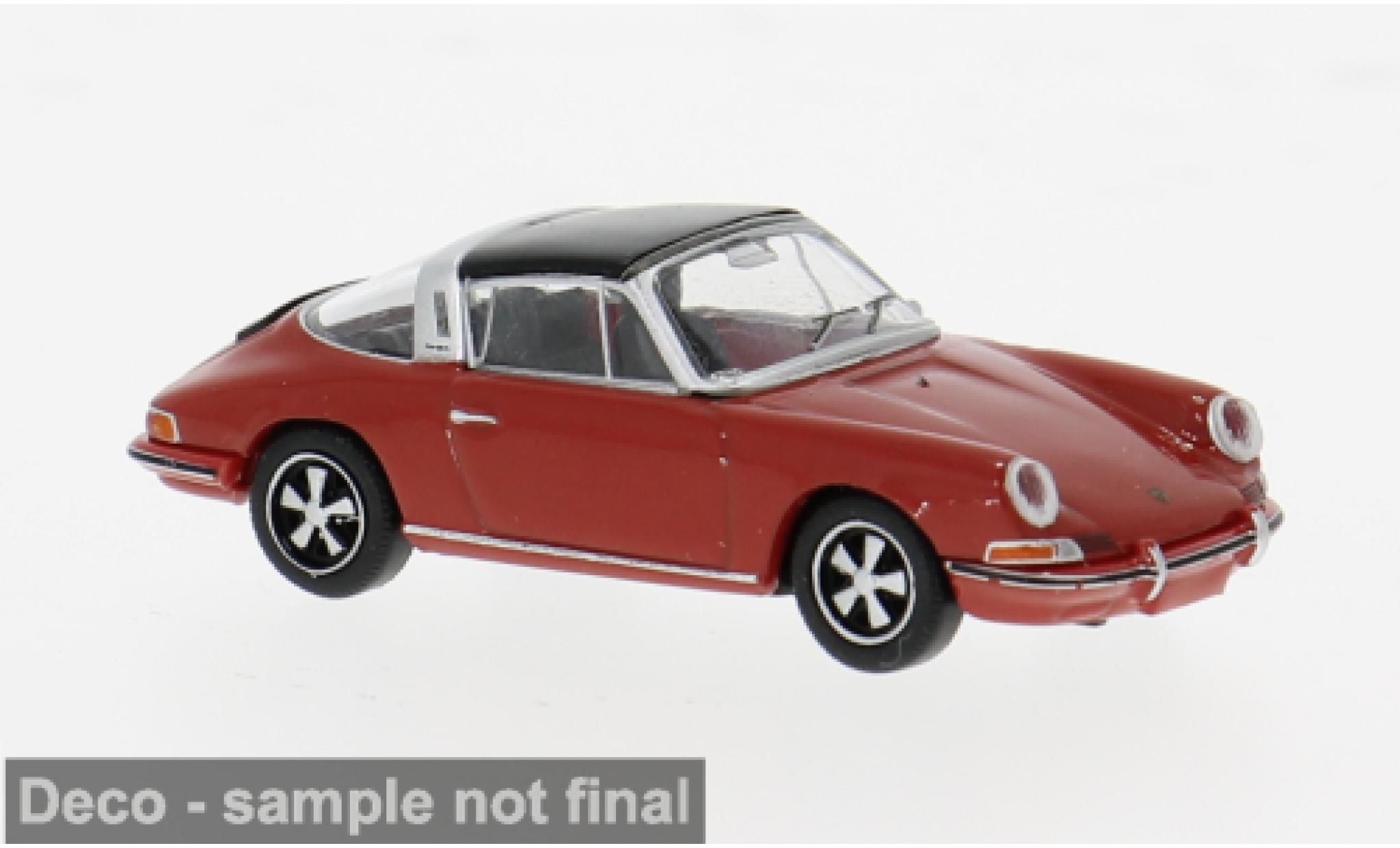 Porsche 911 1/87 Brekina Targa rood 1964 1:87 modelauto