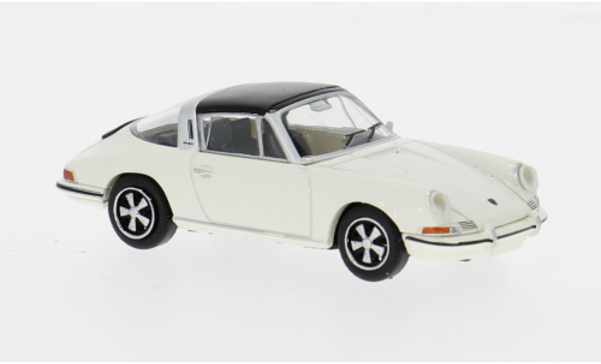 Porsche 911 1/87 Brekina Targa wit 1964 1:87 modelauto