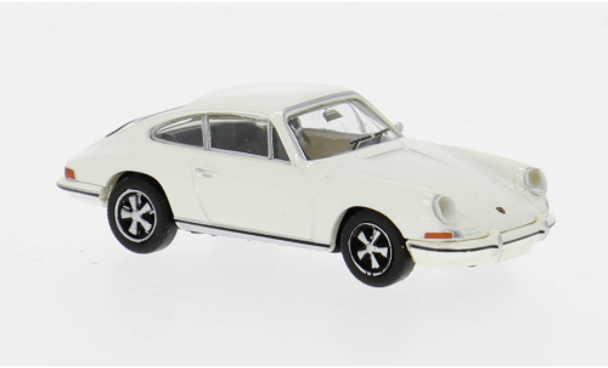Porsche 911 1/87 Brekina wit 1964 1:87 modelauto