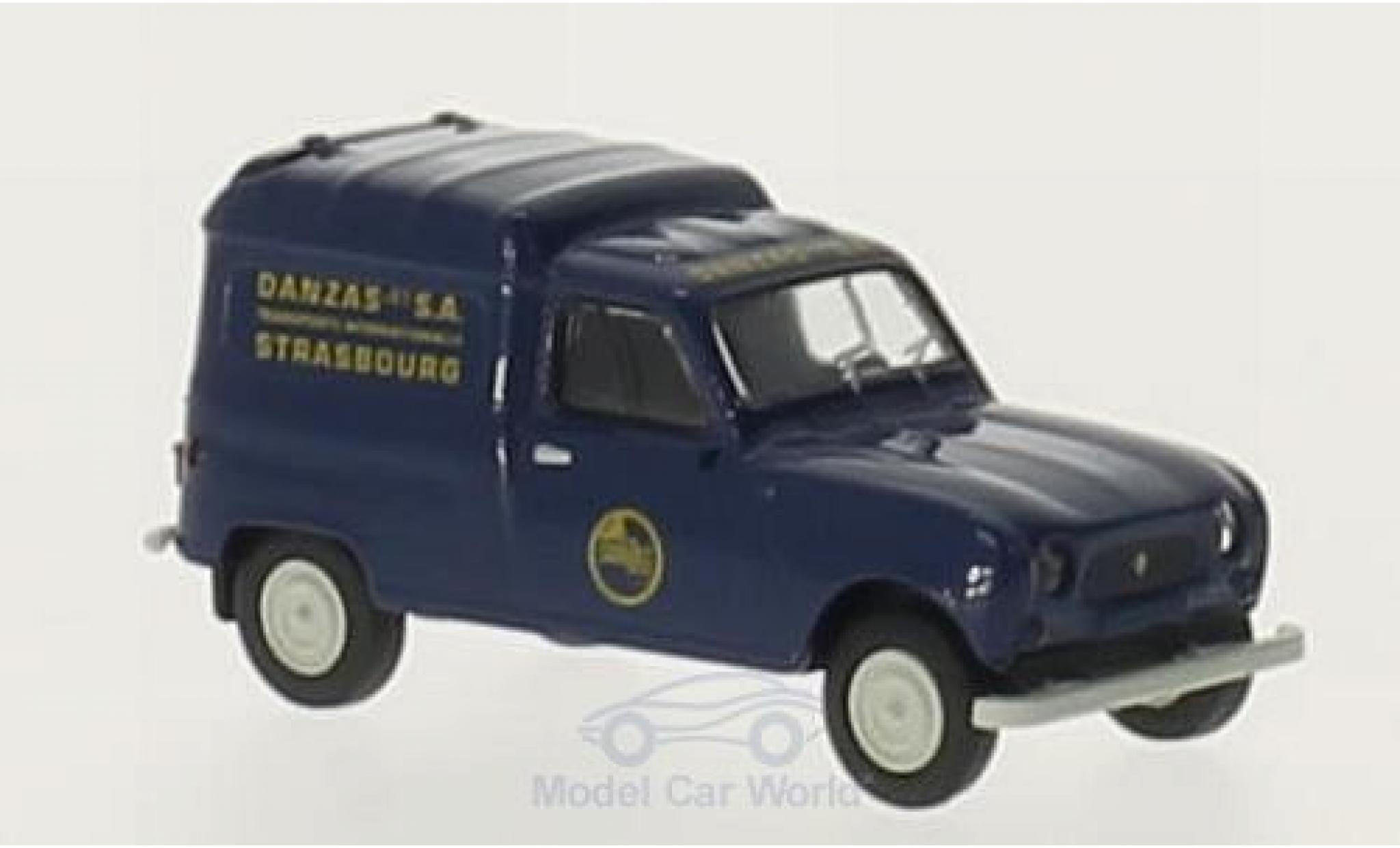 Renault 4 1/87 Brekina R Bestelbusje Danzas Strasbourg modelauto
