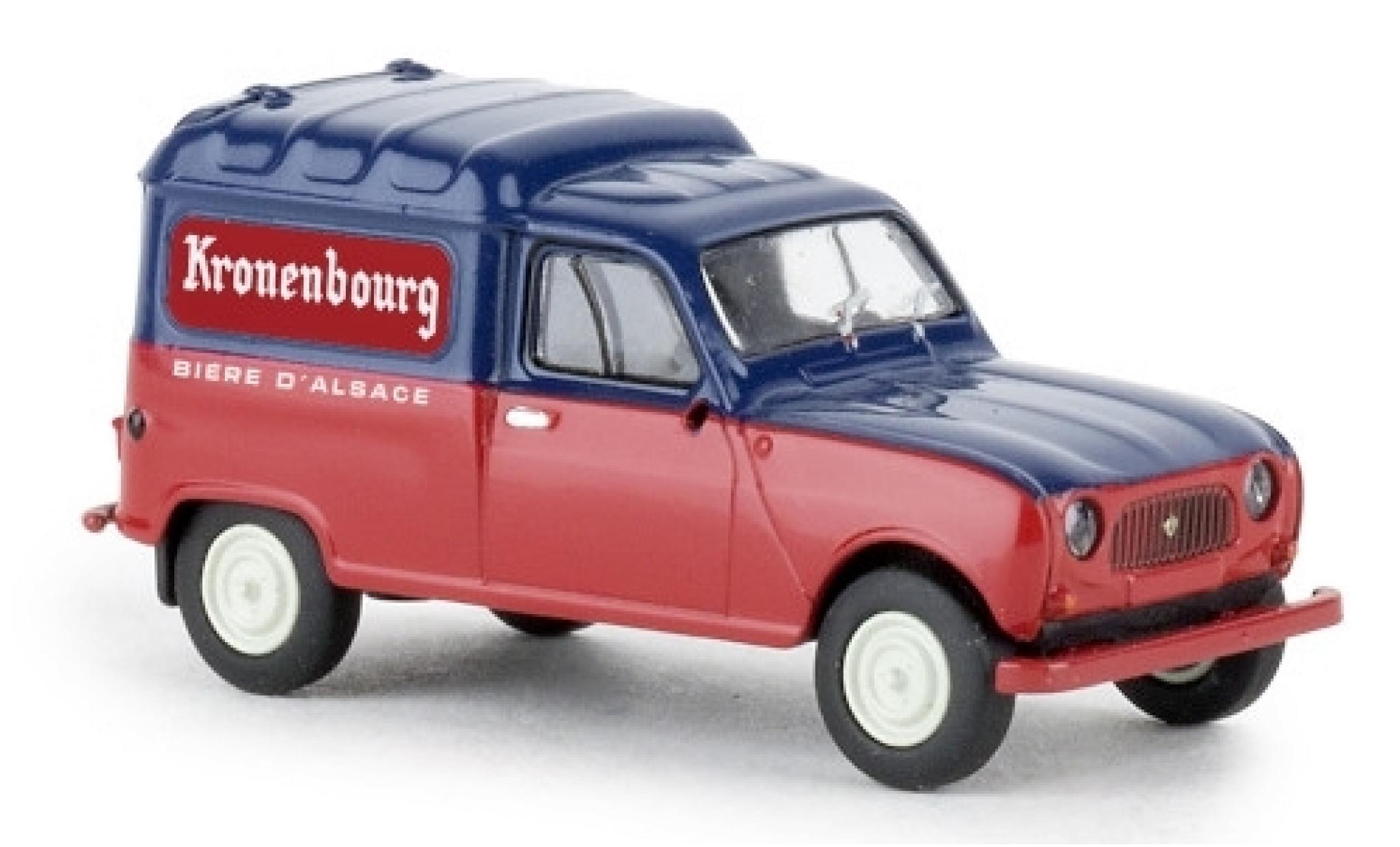 Renault 4 1/87 Brekina R Bestelbusje Kronenbourg 1961 modelauto