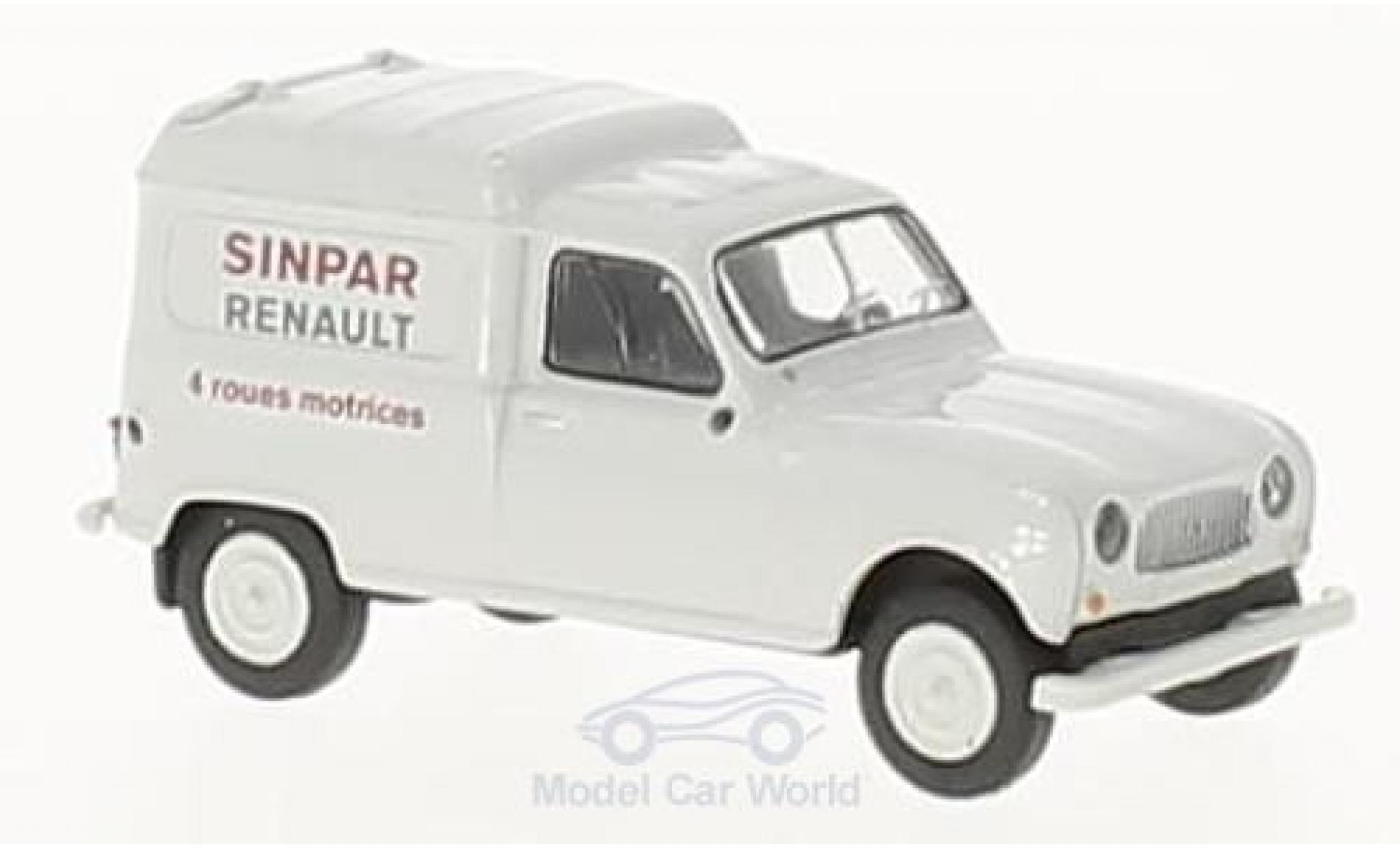 Renault 4 L 1/87 Brekina R Bestelbusje Sinpar- modelauto