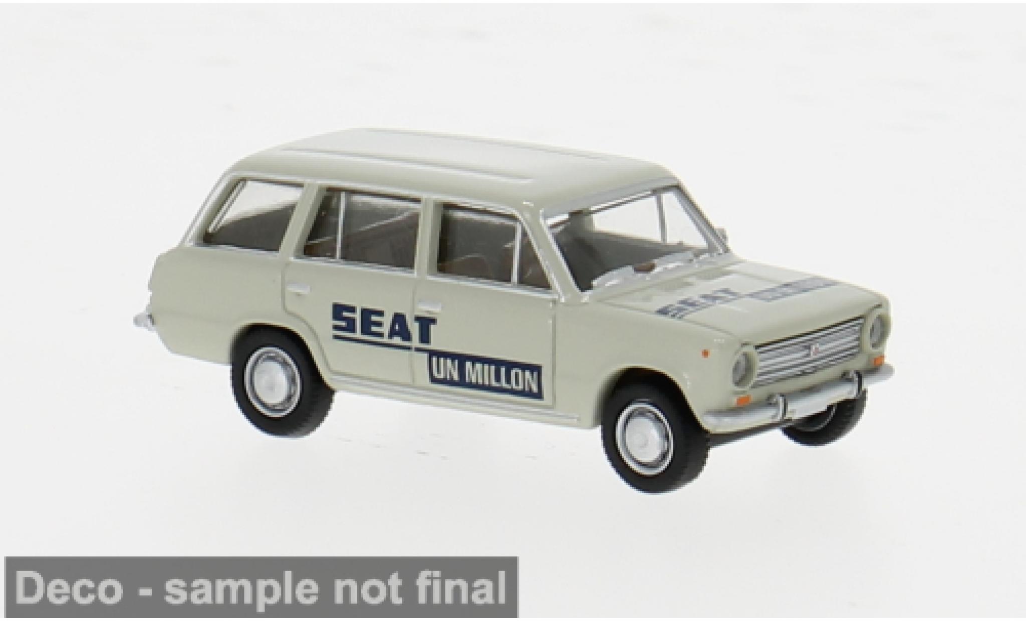 Seat 124 1/87 Brekina Stationwagen un million 1968 1:87 modelauto