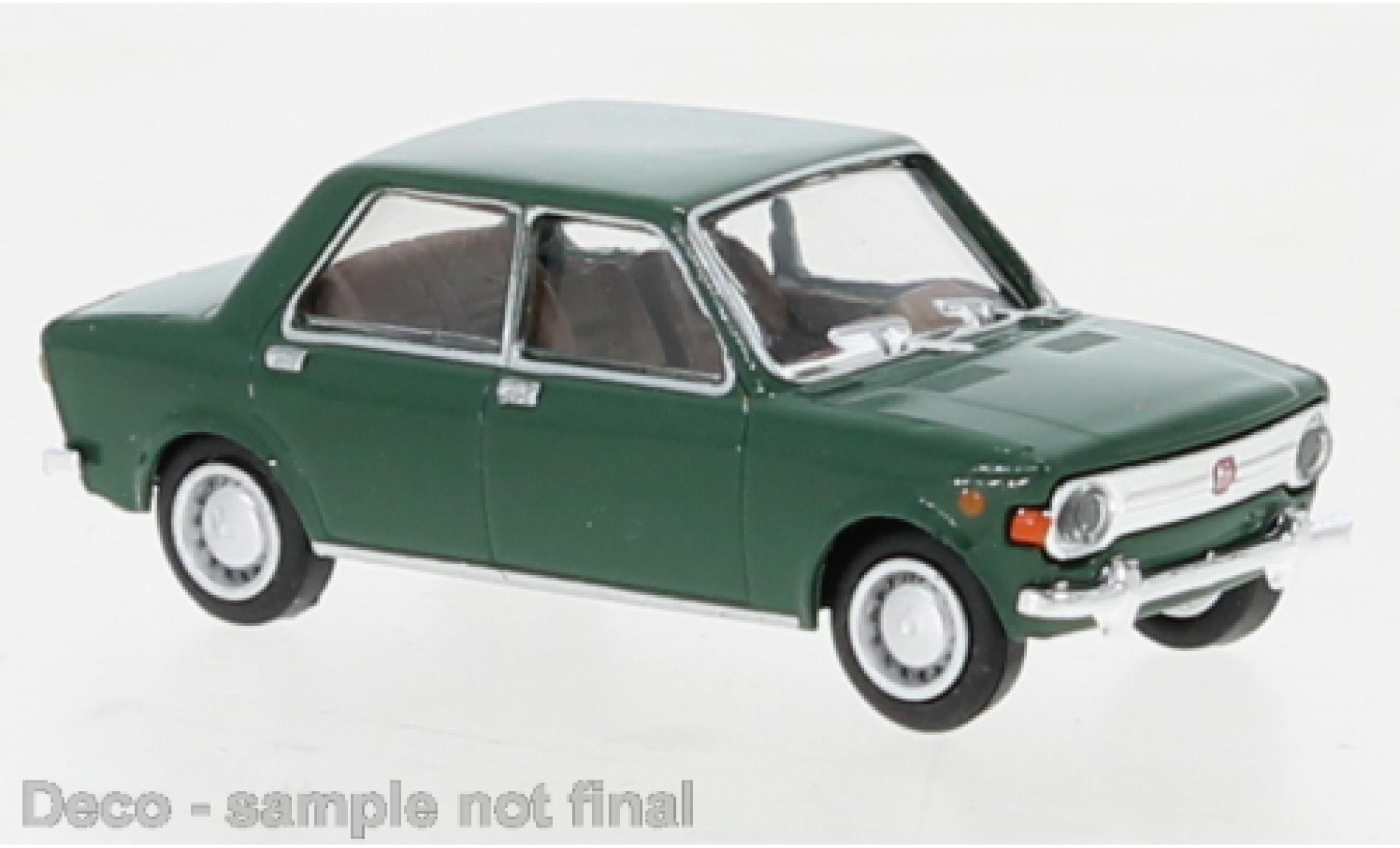 Fiat 128 1/87 Brekina Starline groen 1969 modelauto