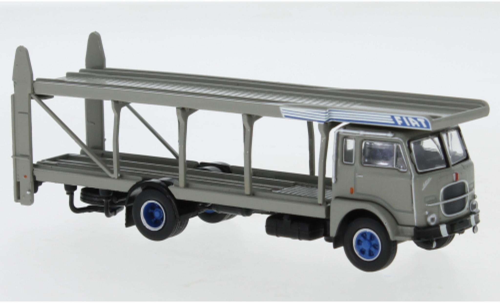 Fiat 642 1/87 Brekina Starline camion de transport de voiture 1962 modelauto