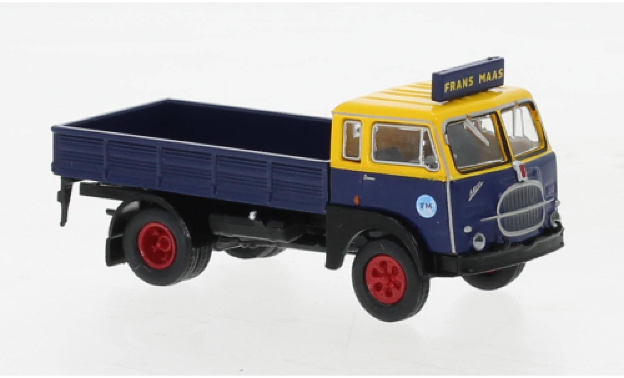 Fiat 642 1/87 Brekina Starline plateforme Frans Maas (NL) 1962 modelauto