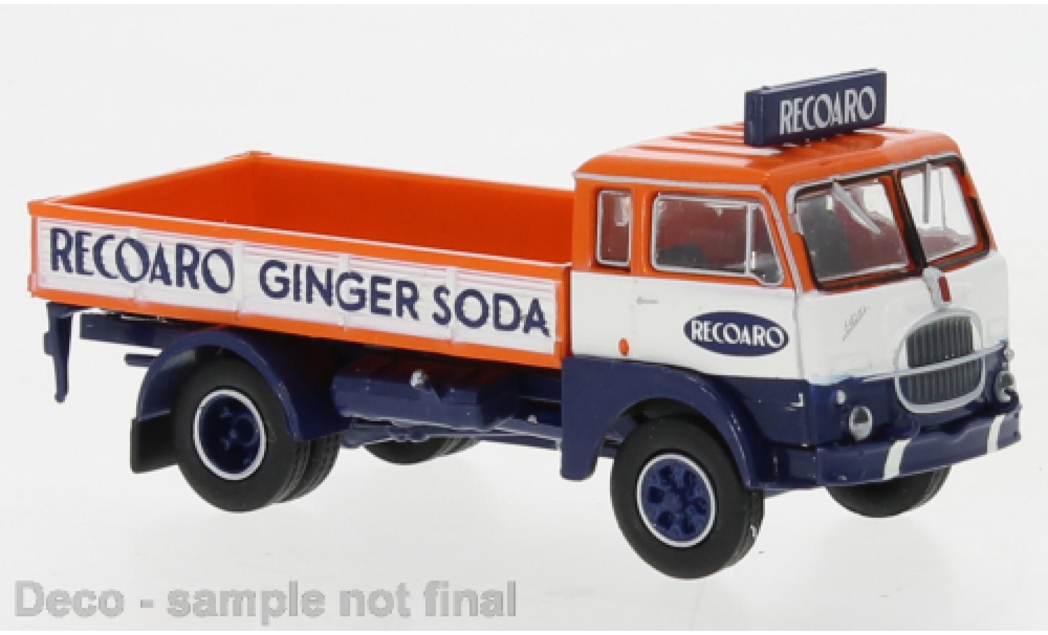 Fiat 642 1/87 Brekina Starline Pritsche Recoaro 1962 modelauto