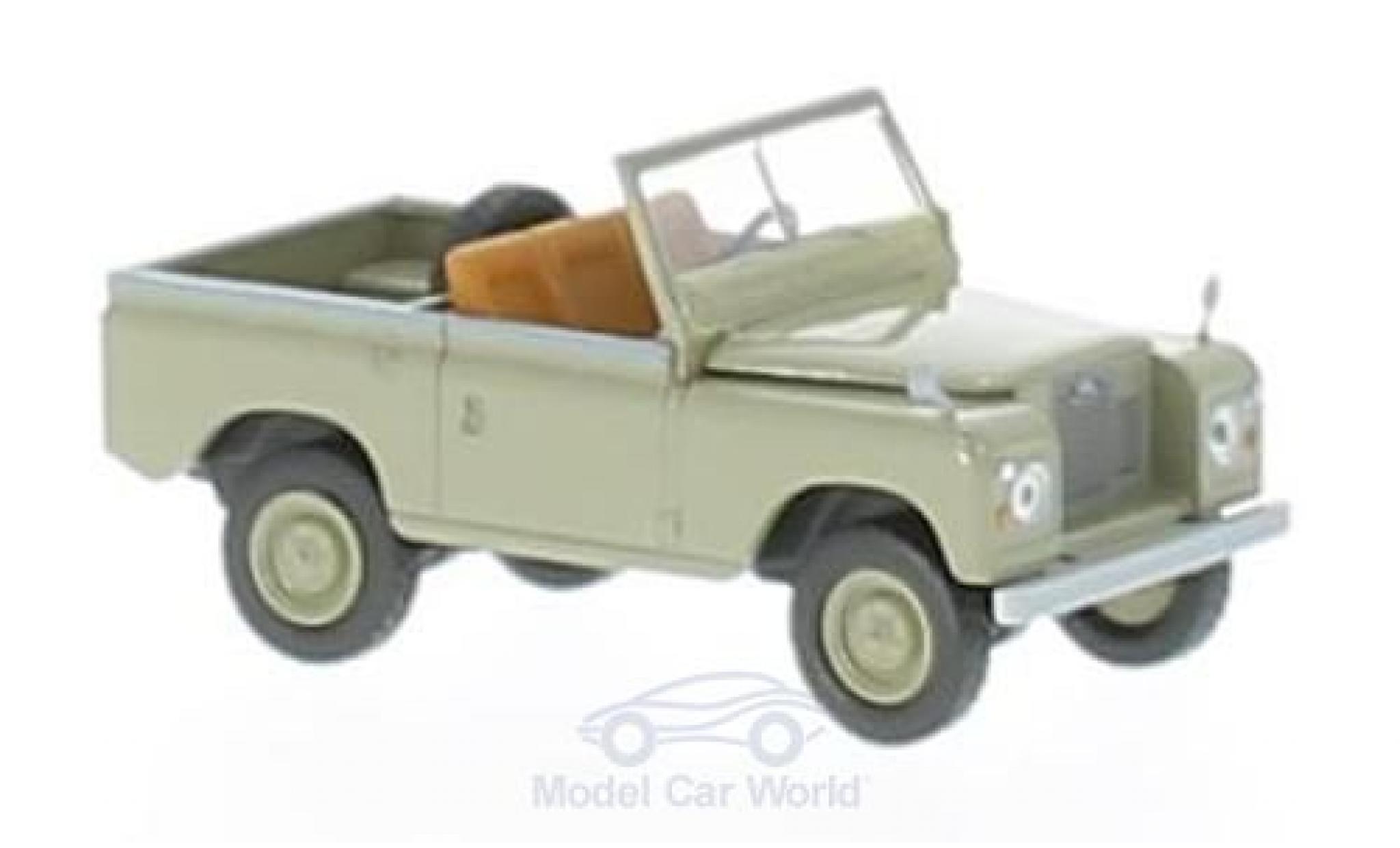 Land Rover 88 1/18 Brekina grijs modelauto