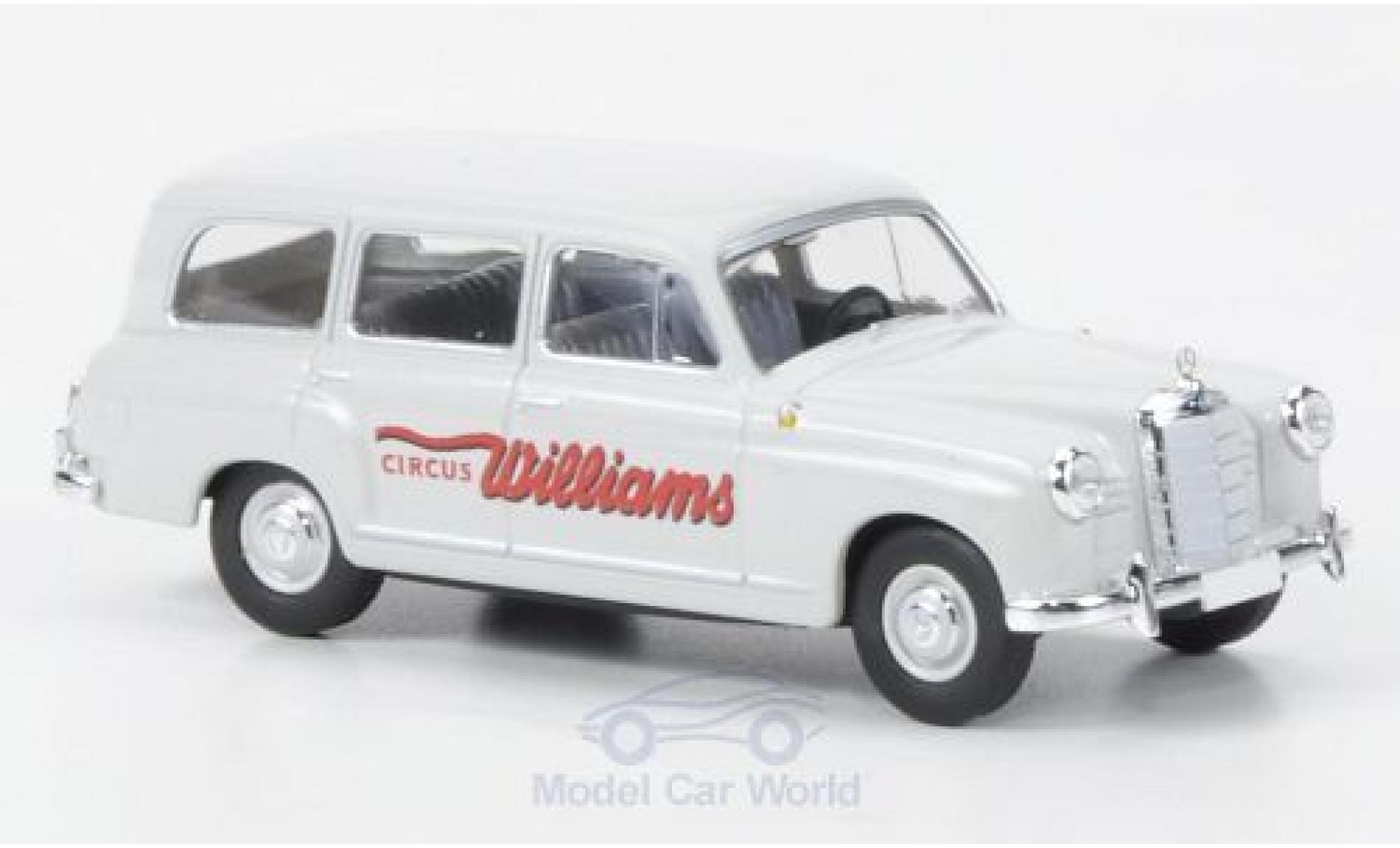 Mercedes 180 1/87 Brekina Stationwagen (W120) Circus Williams modelauto