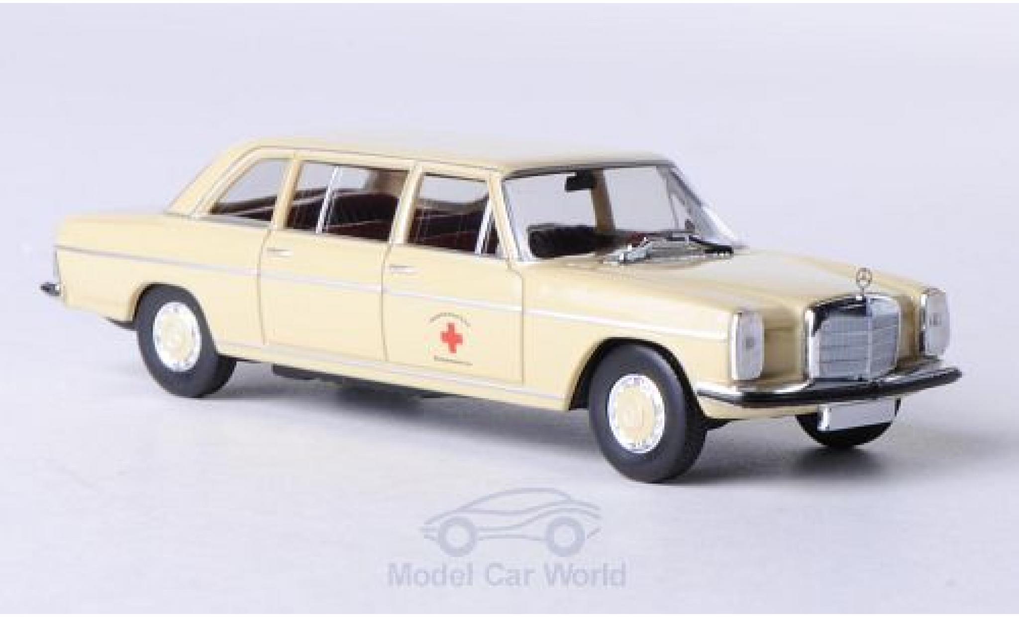 Mercedes 220 1/87 Brekina Lang DRK-Blutspendezentrale modelauto