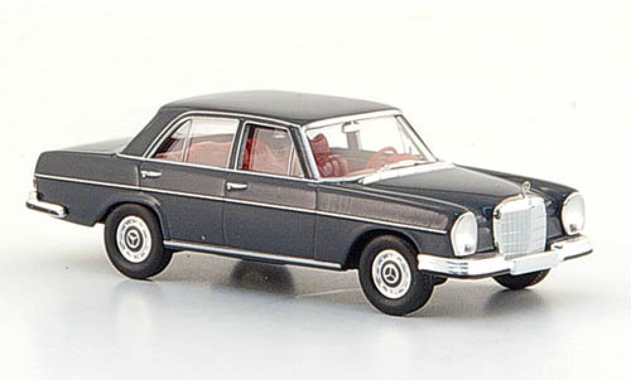 Mercedes 280 1/87 Brekina SE (W108) grijs 1965 modelauto