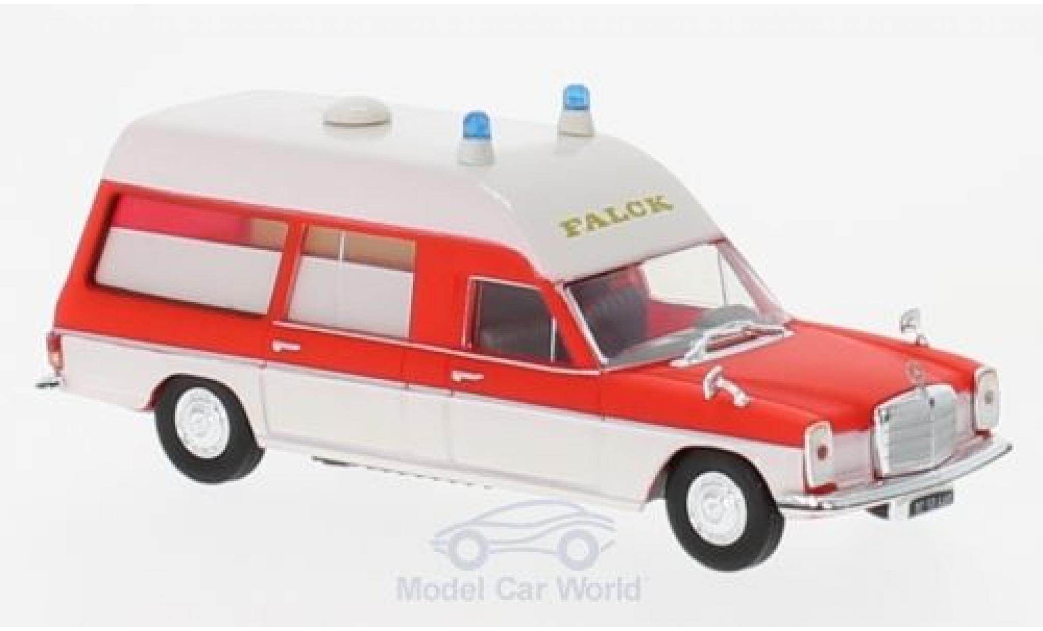 Mercedes /8 1/87 Brekina KTW Falck modelauto