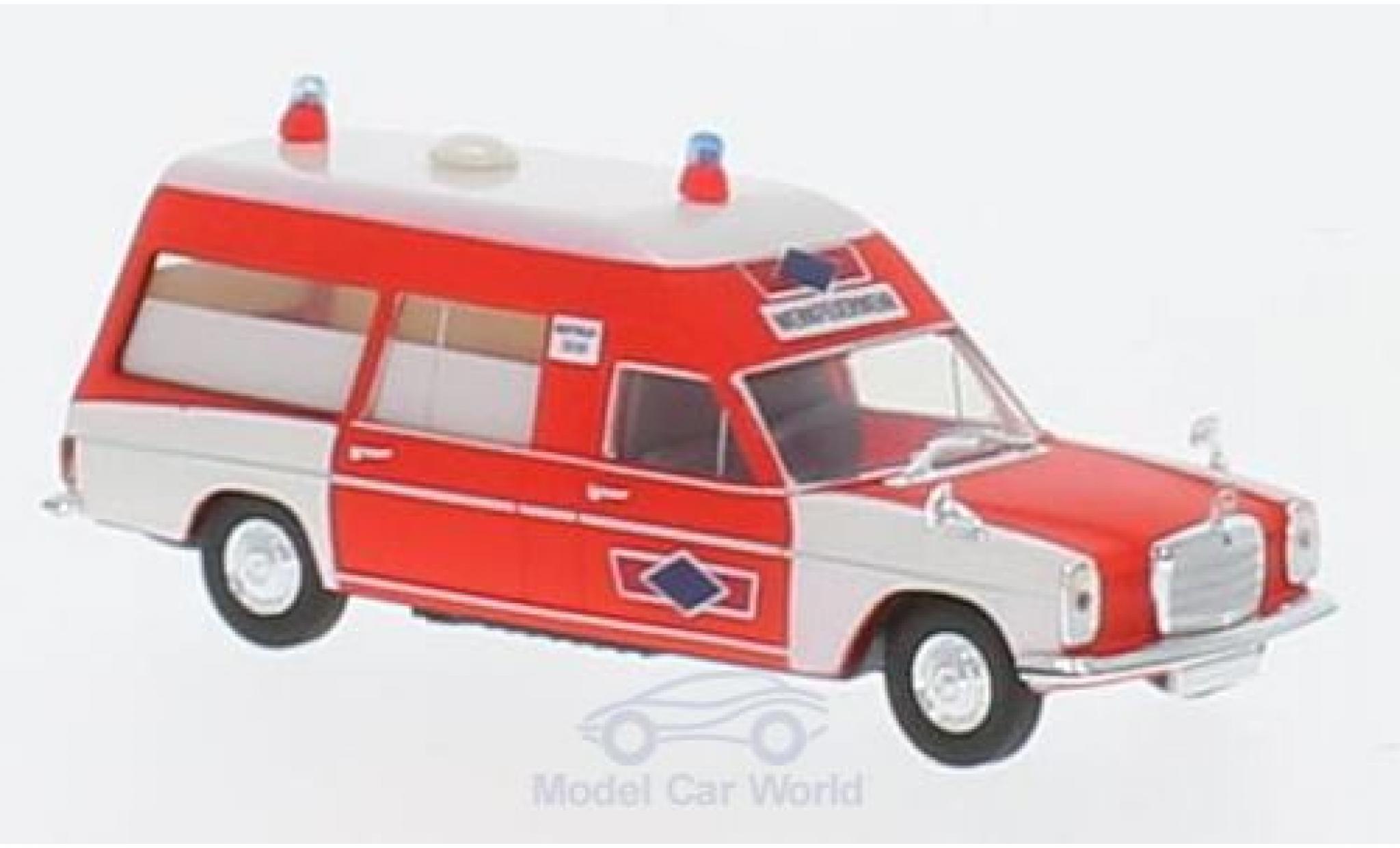 Mercedes /8 1/87 Brekina KTW Werkfeuerwehr Phoenix modelauto