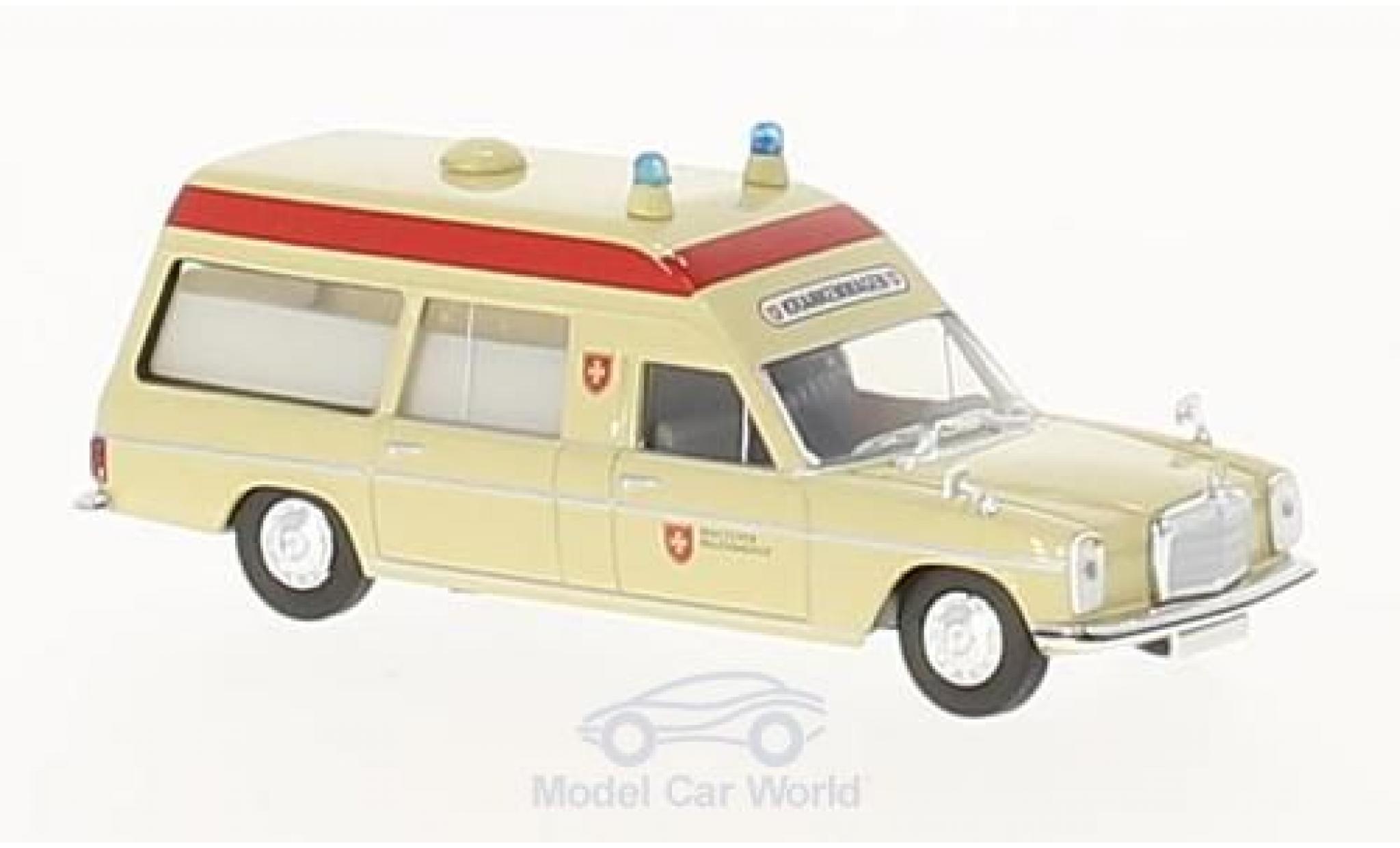 Mercedes /8 1/87 Brekina Malteser Krankenwagen modelauto