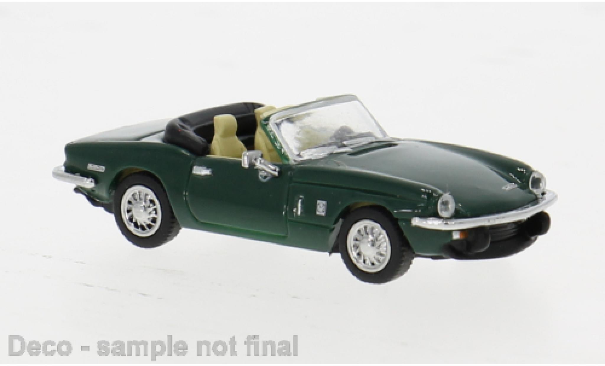 Triumph Spitfire 1/87 Brekina groen 1974 1:87 modelauto